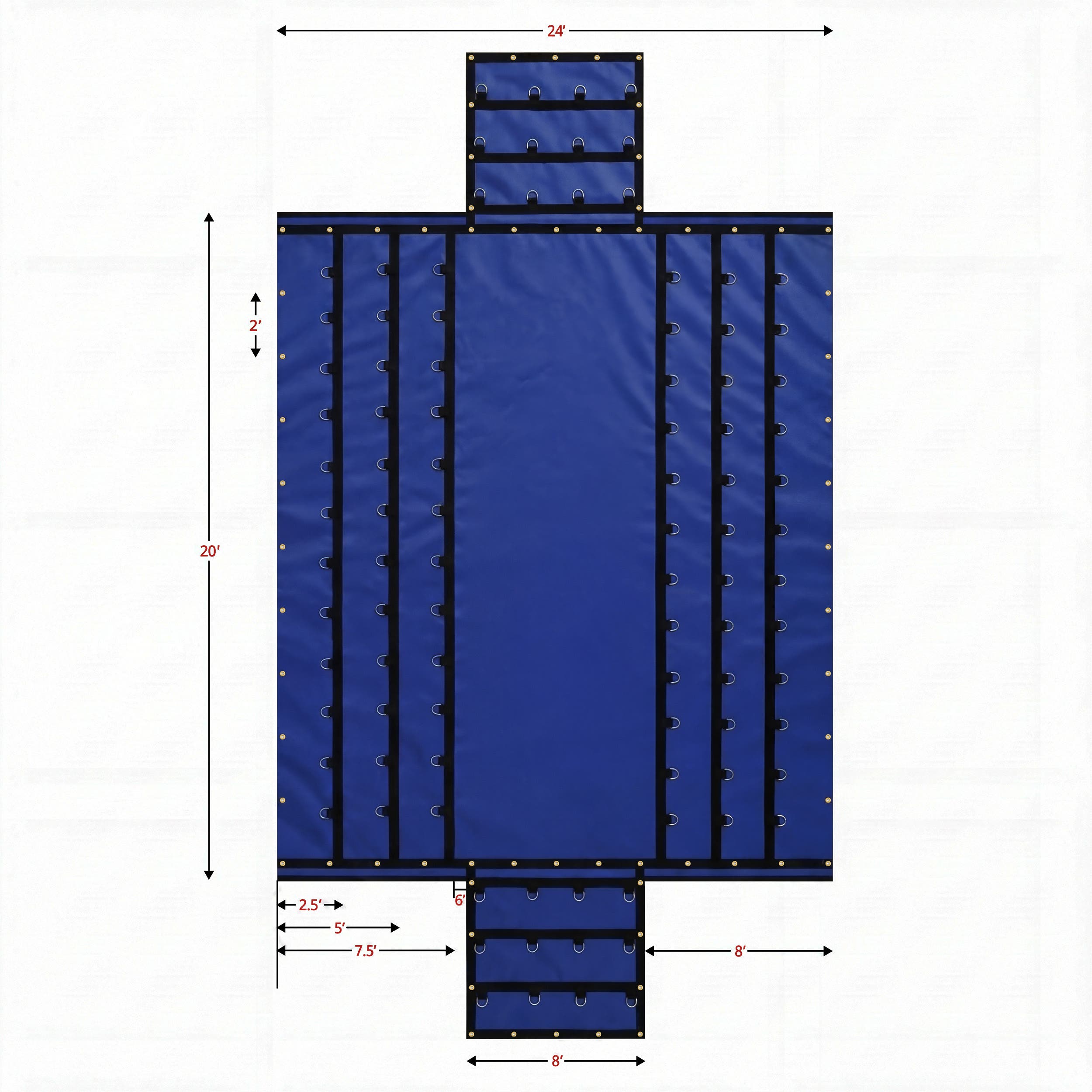 2 Flap Lumber Tarp