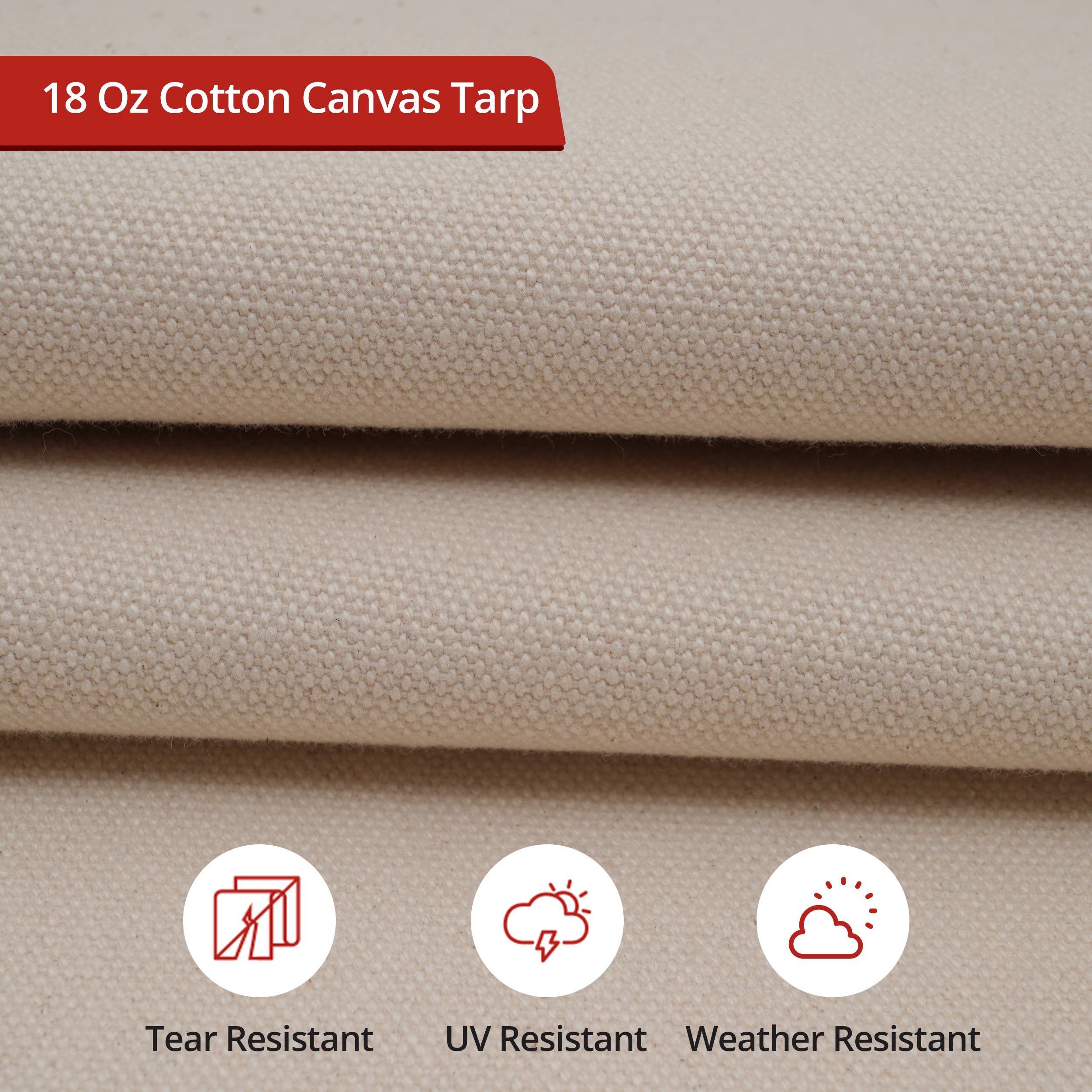 #8 Custom Duck Cotton Canvas Tarp