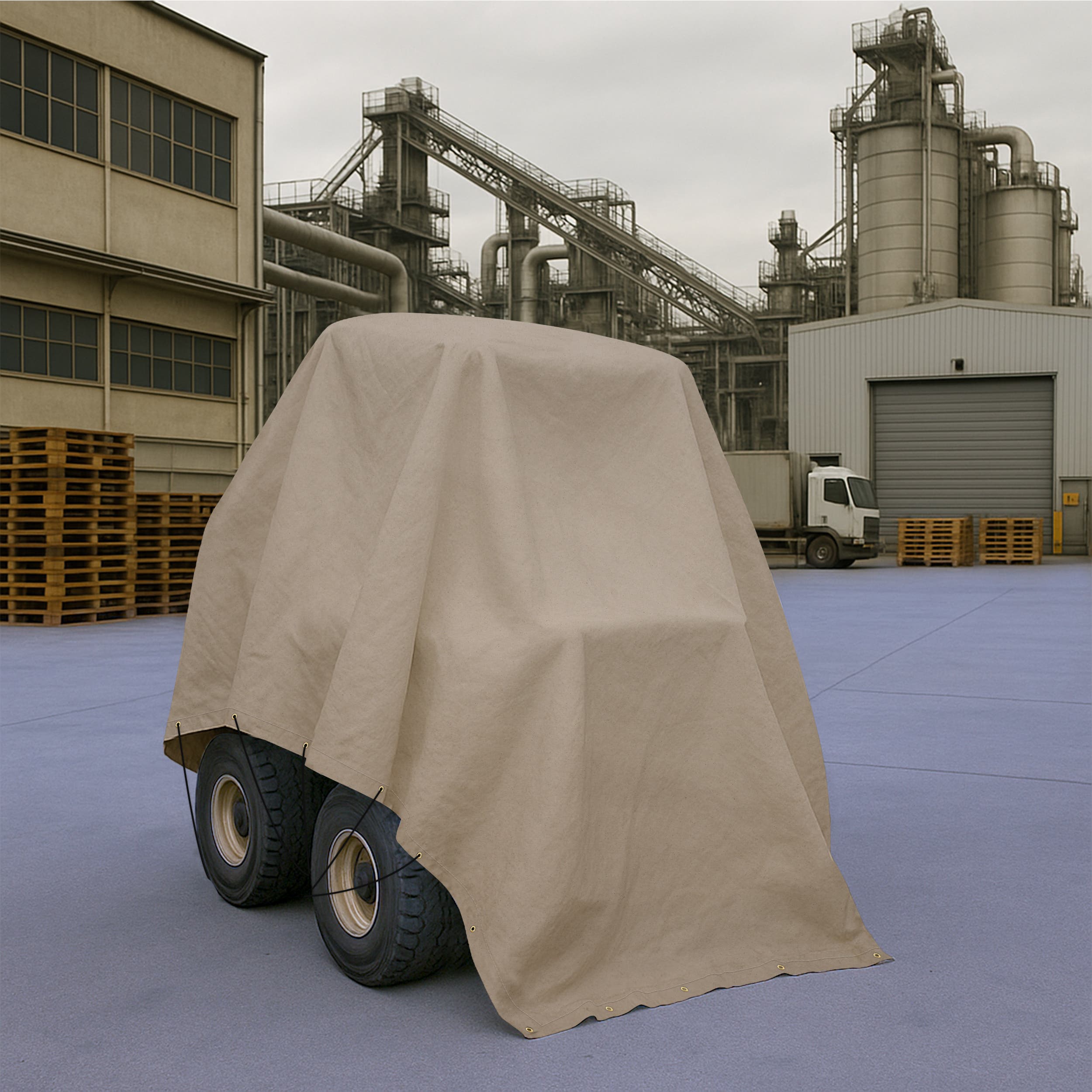 #8 Custom Duck Cotton Canvas Tarp