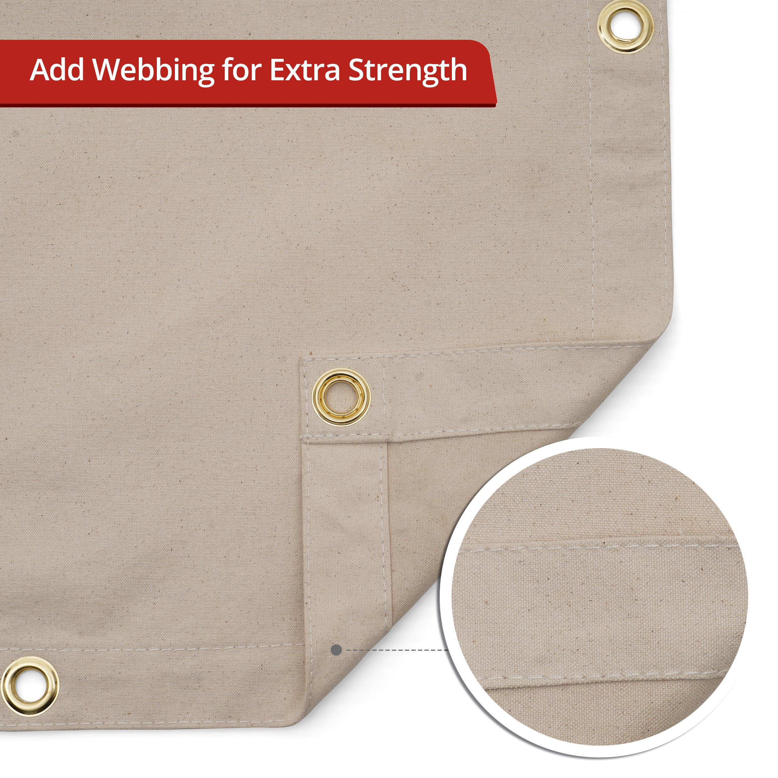 Waxed Canvas Tarp 3×3 Durable Wax Canvas Tarp - 100% Cotton 3x3m 8oz – Journeyman Handcraft