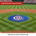 Baseball Mound Cover Round