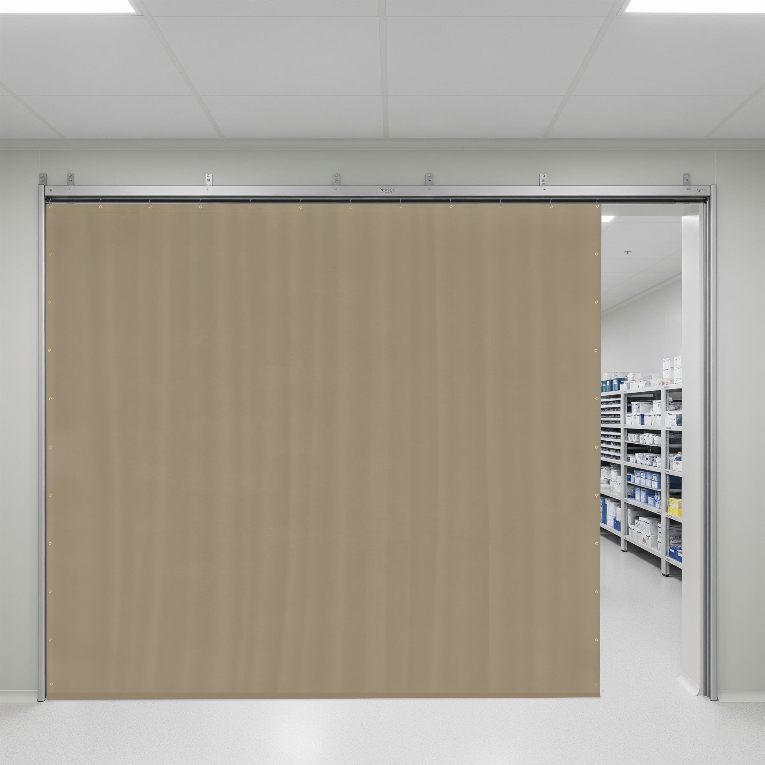Clean Room Curtain MRTRESS Voile Curtain 96 Inch Drop 2 Panels