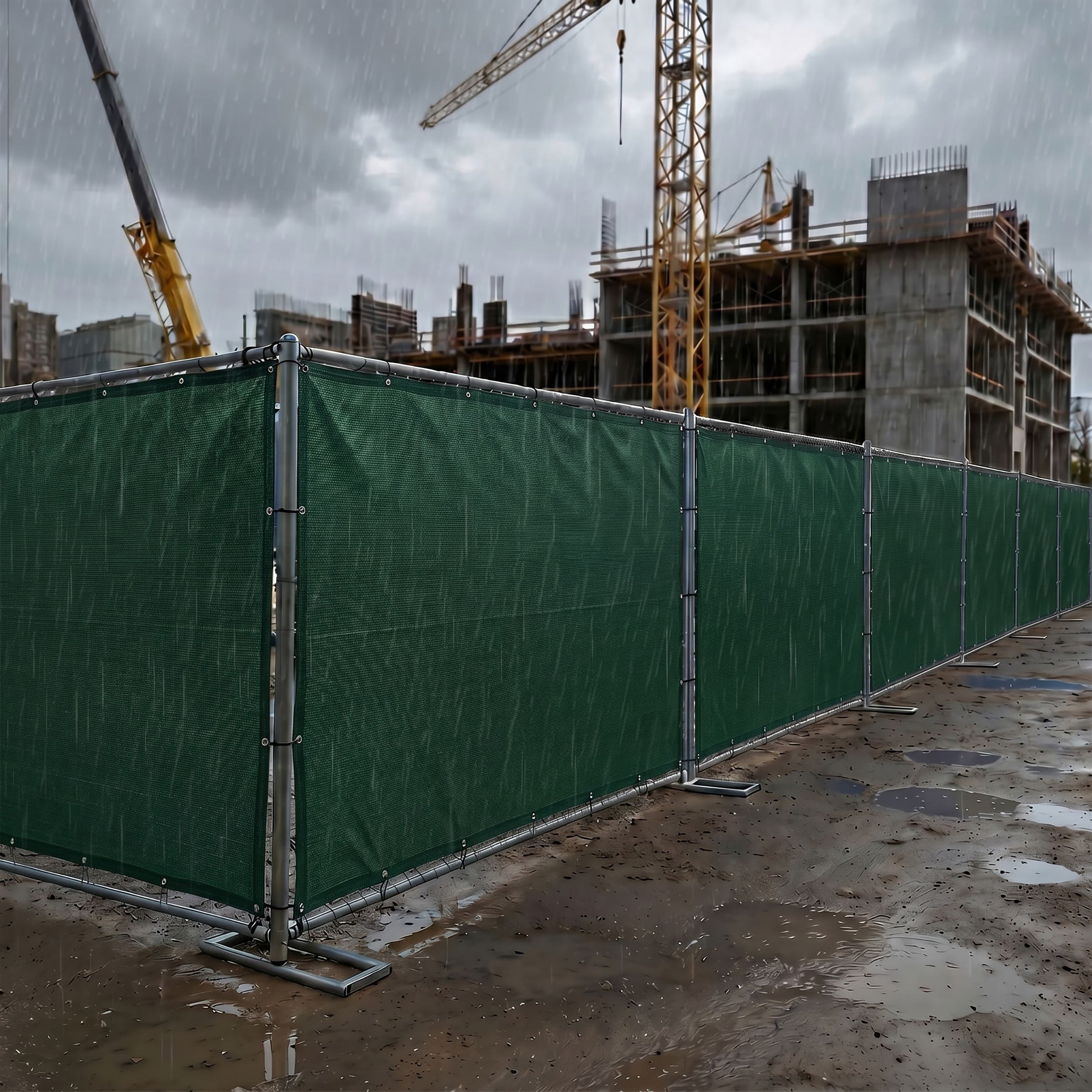 Construction Site Privacy and Fence Screen
