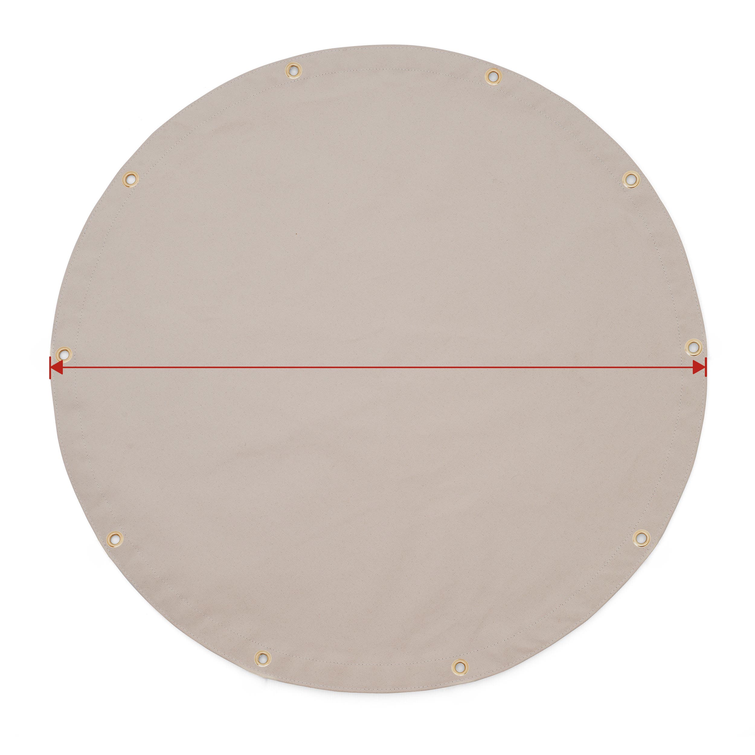Custom Canvas Tarp - Round