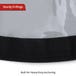 Custom Heavy Duty Clear Vinyl Tarp - Round