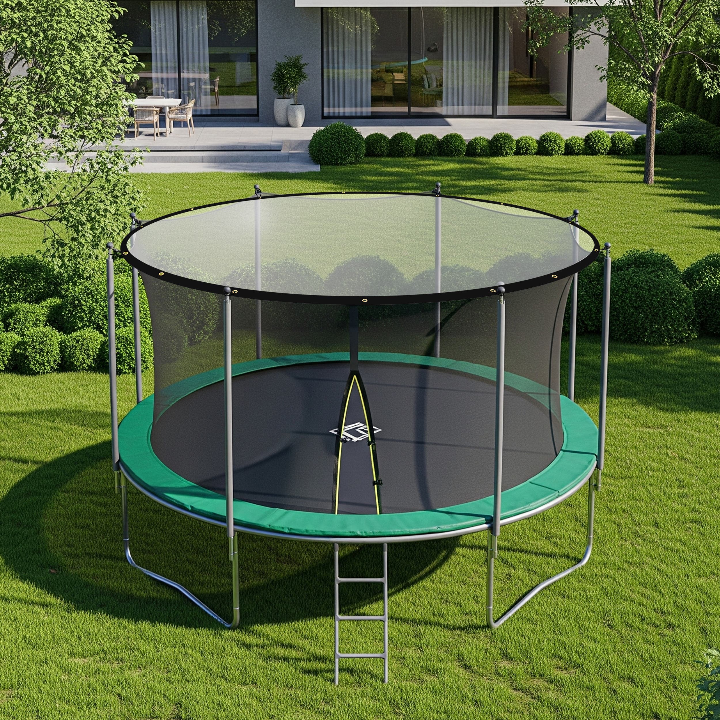 Custom Heavy Duty Clear Vinyl Tarp - Round