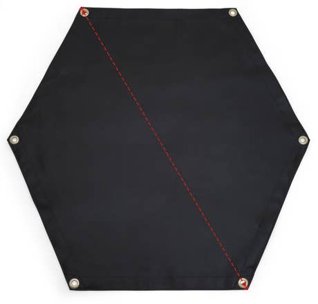 Heavy Duty Vinyl Tarp – Hexagon