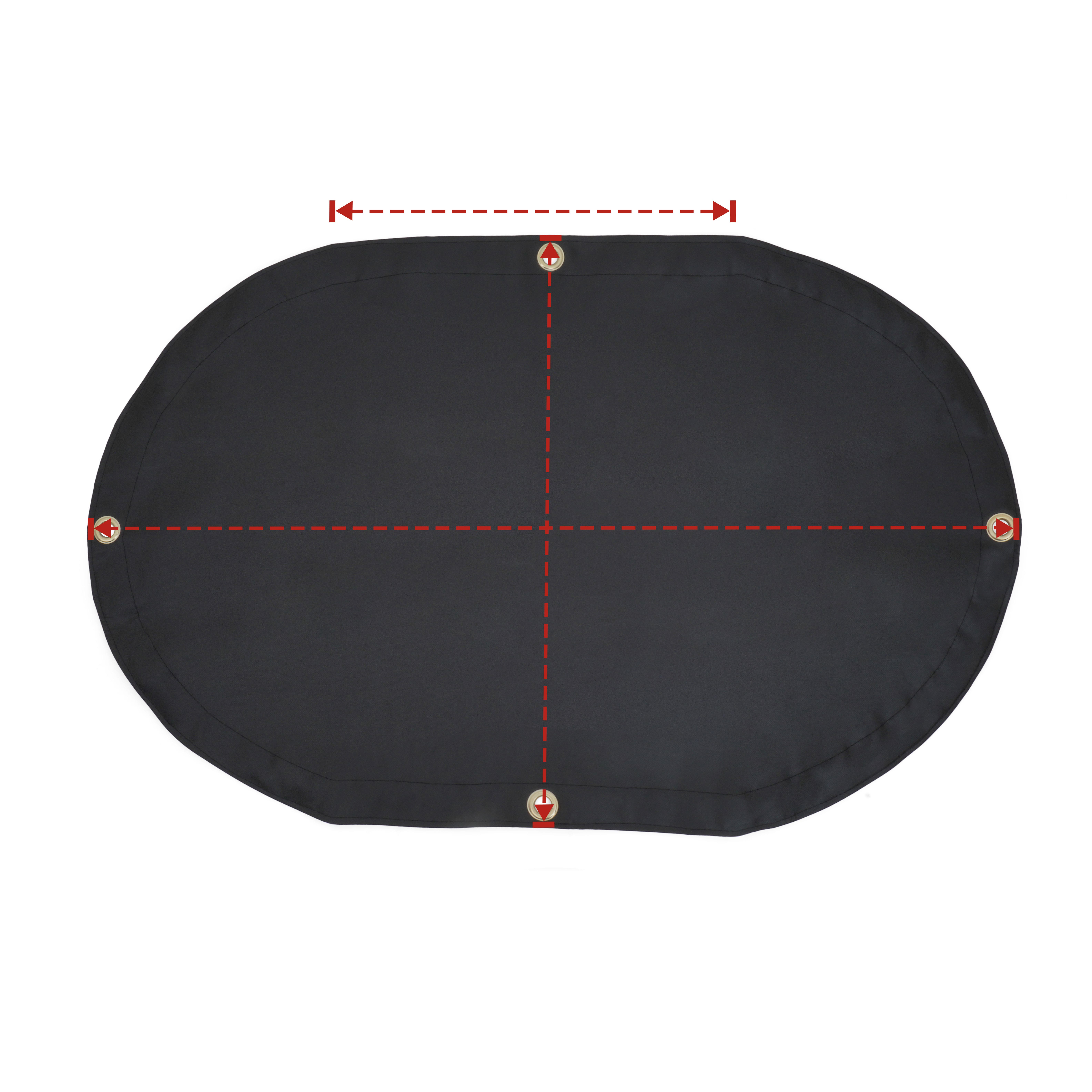 Heavy Duty Vinyl Tarp – Oval