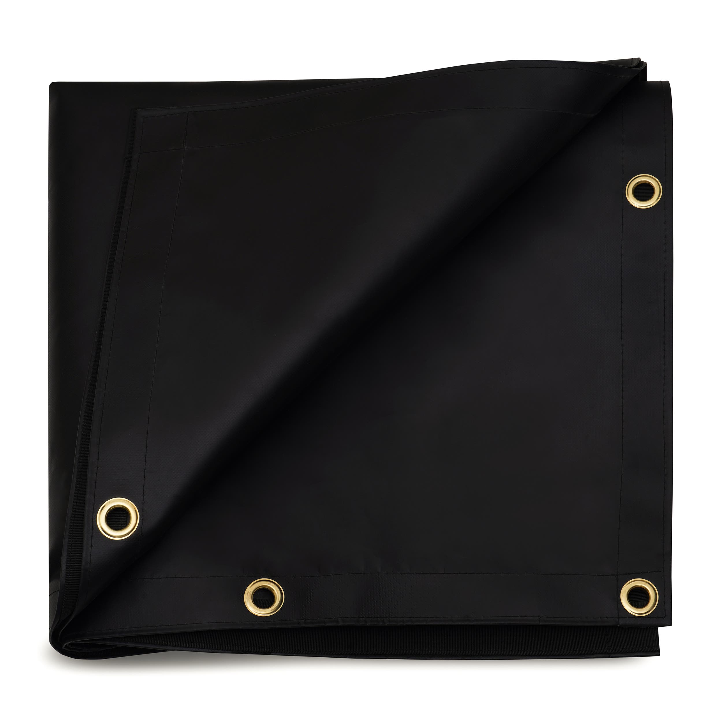 Buy Custom Black Heavy Duty Vinyl Tarps | Tarps&All