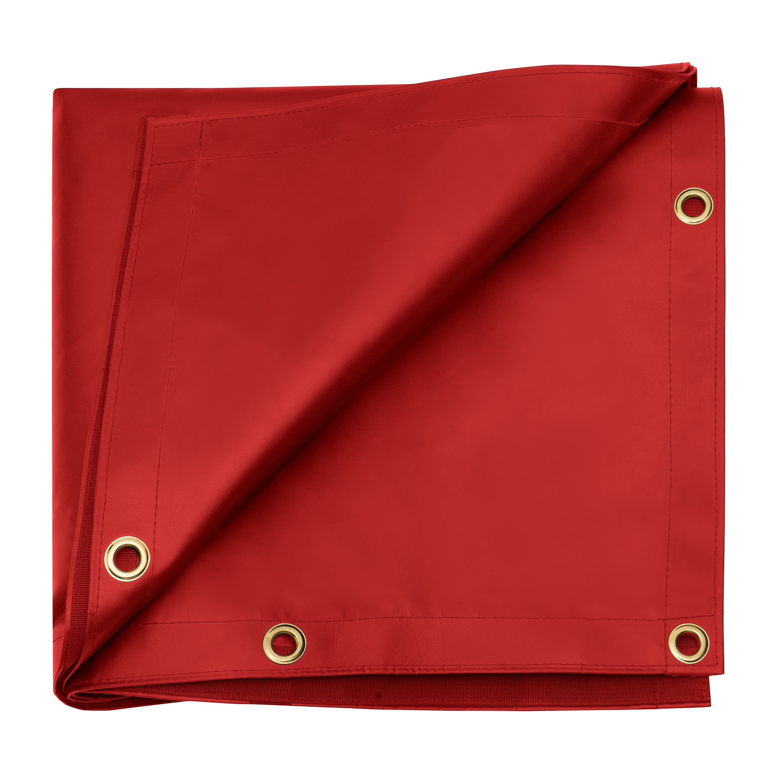 Buy Custom Red Heavy Duty Vinyl Tarps | Tarps&All