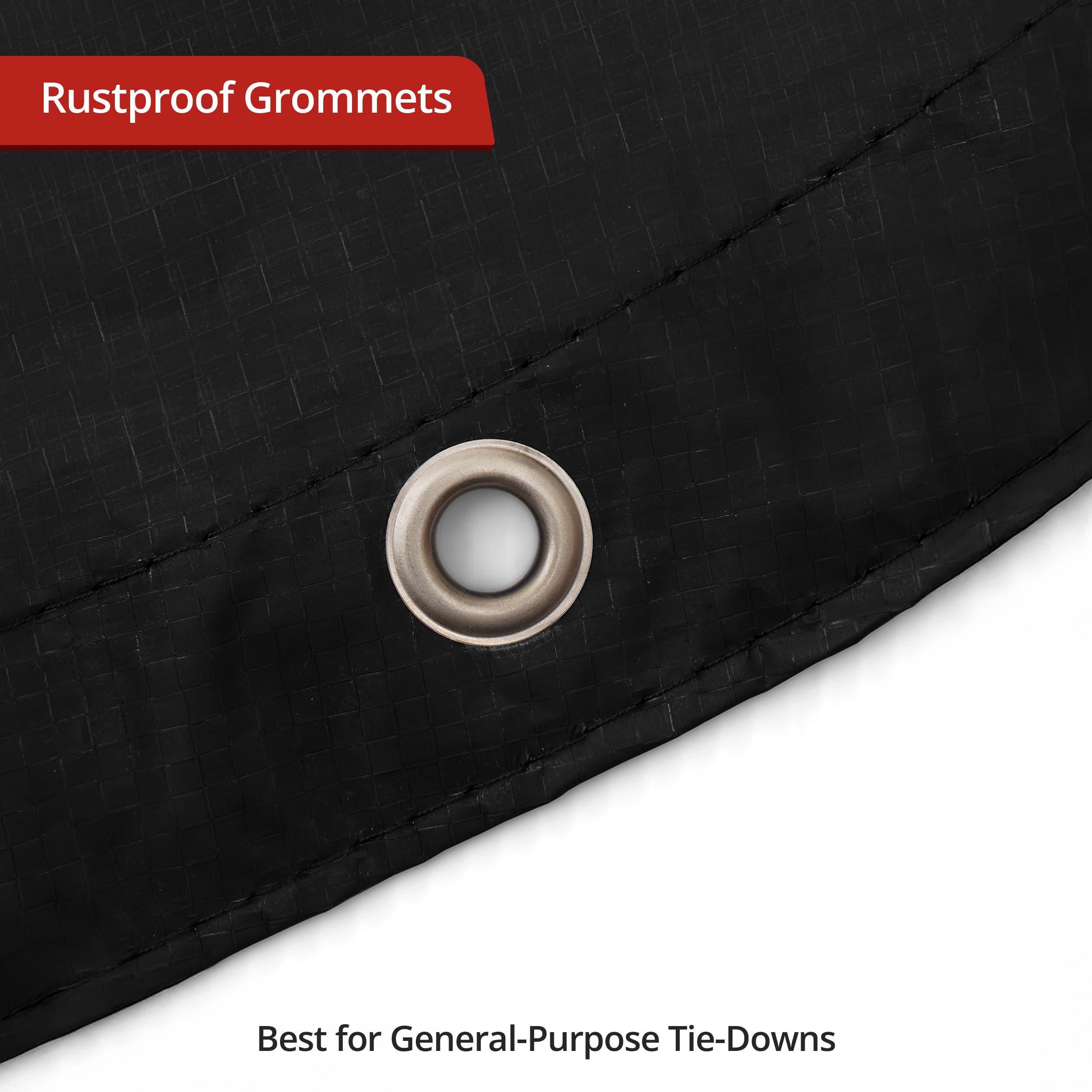 Custom Light Duty Poly Tarp - Round