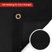 Custom Medium Duty Vinyl Tarps - Black