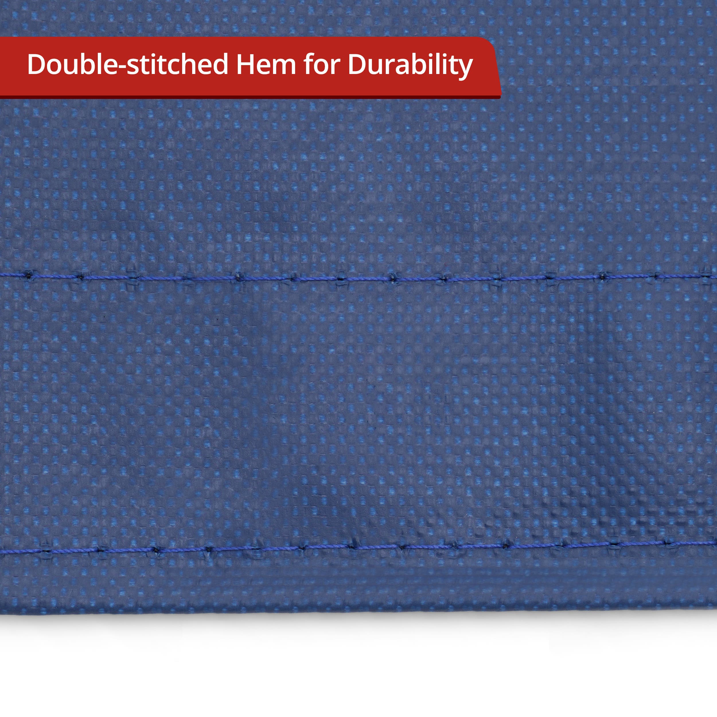 Custom Light Duty Vinyl Tarps - Blue