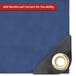 Custom Light Duty Vinyl Tarps - Blue