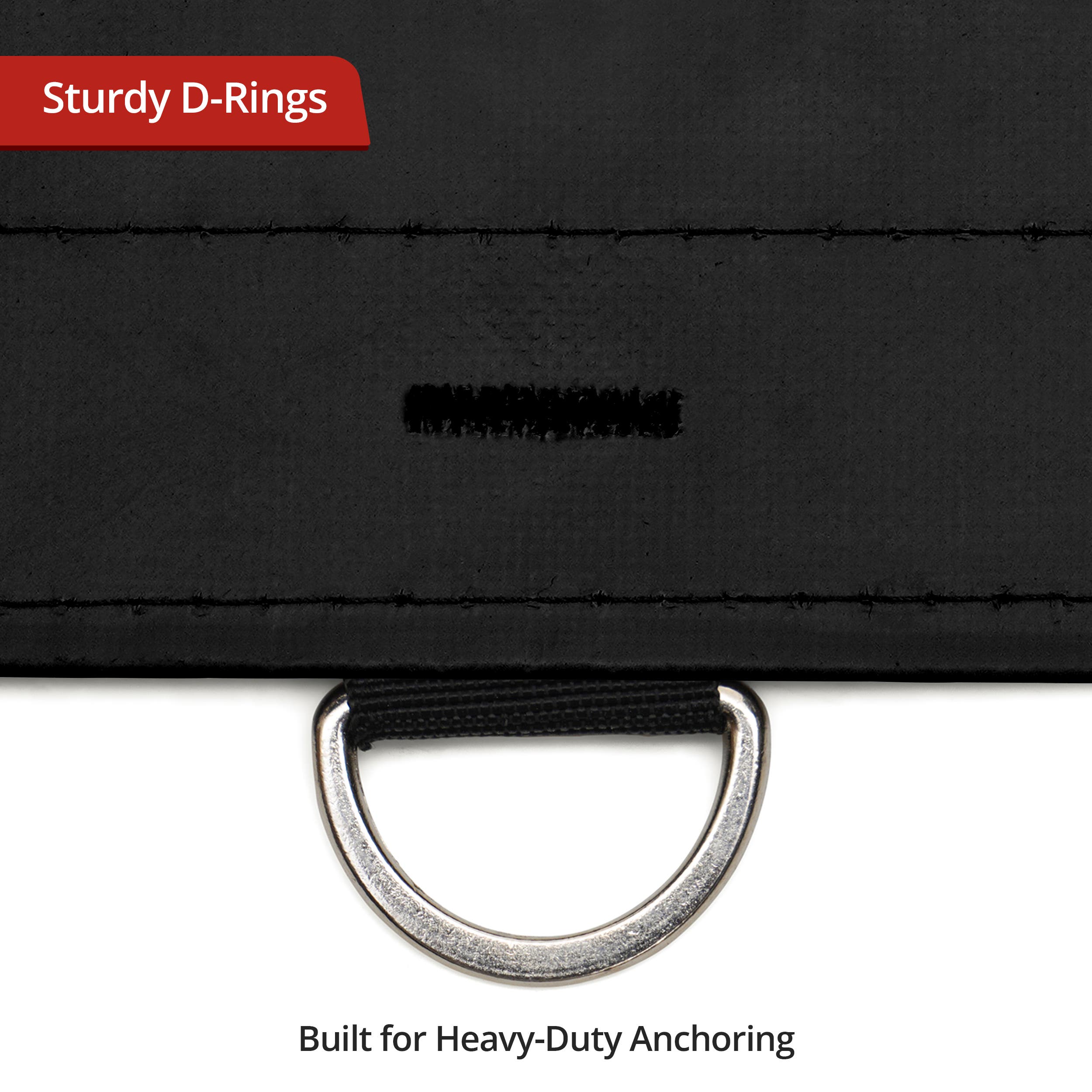Custom Super Heavy Duty Vinyl Tarp - Black
