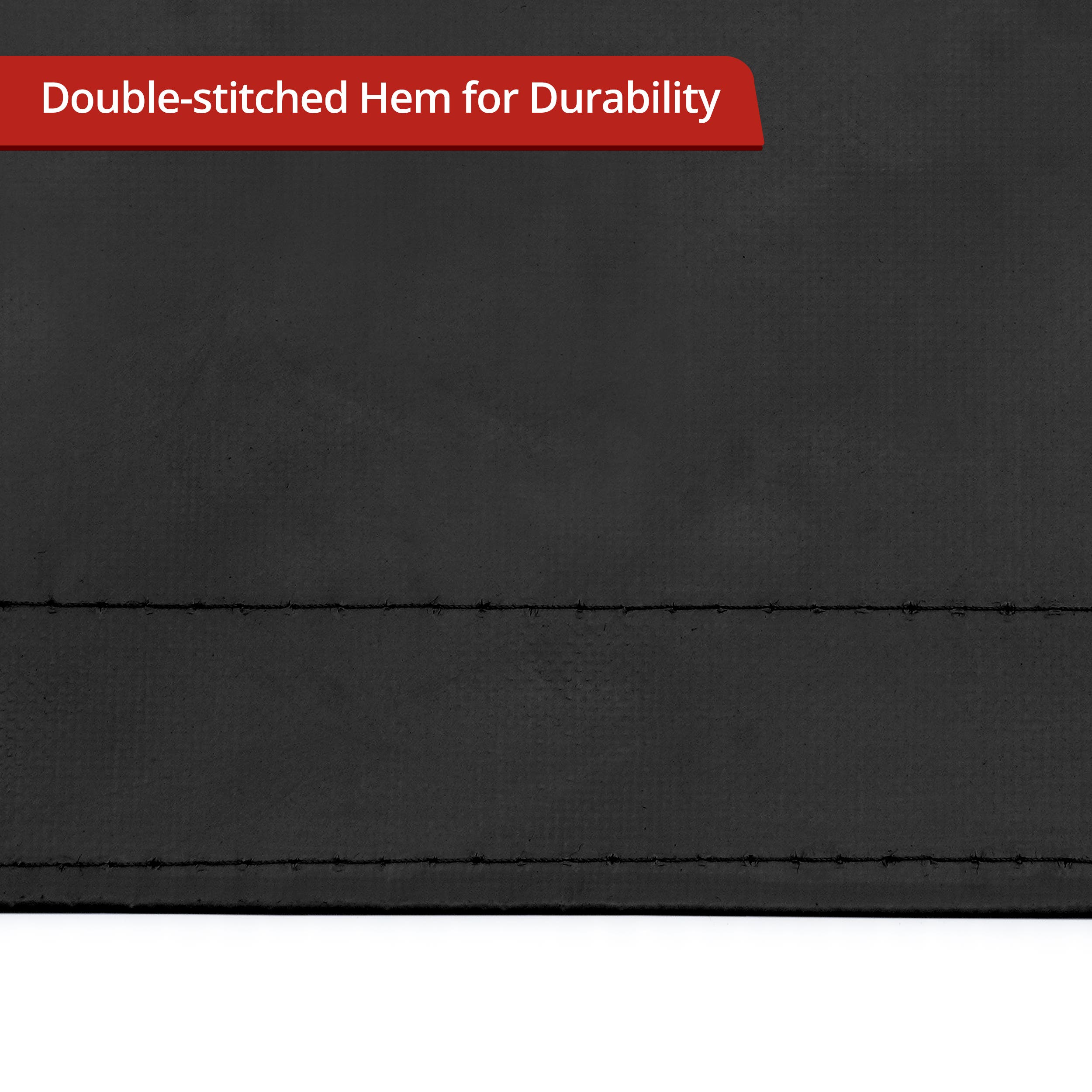 Custom Super Heavy Duty Vinyl Tarp - Black