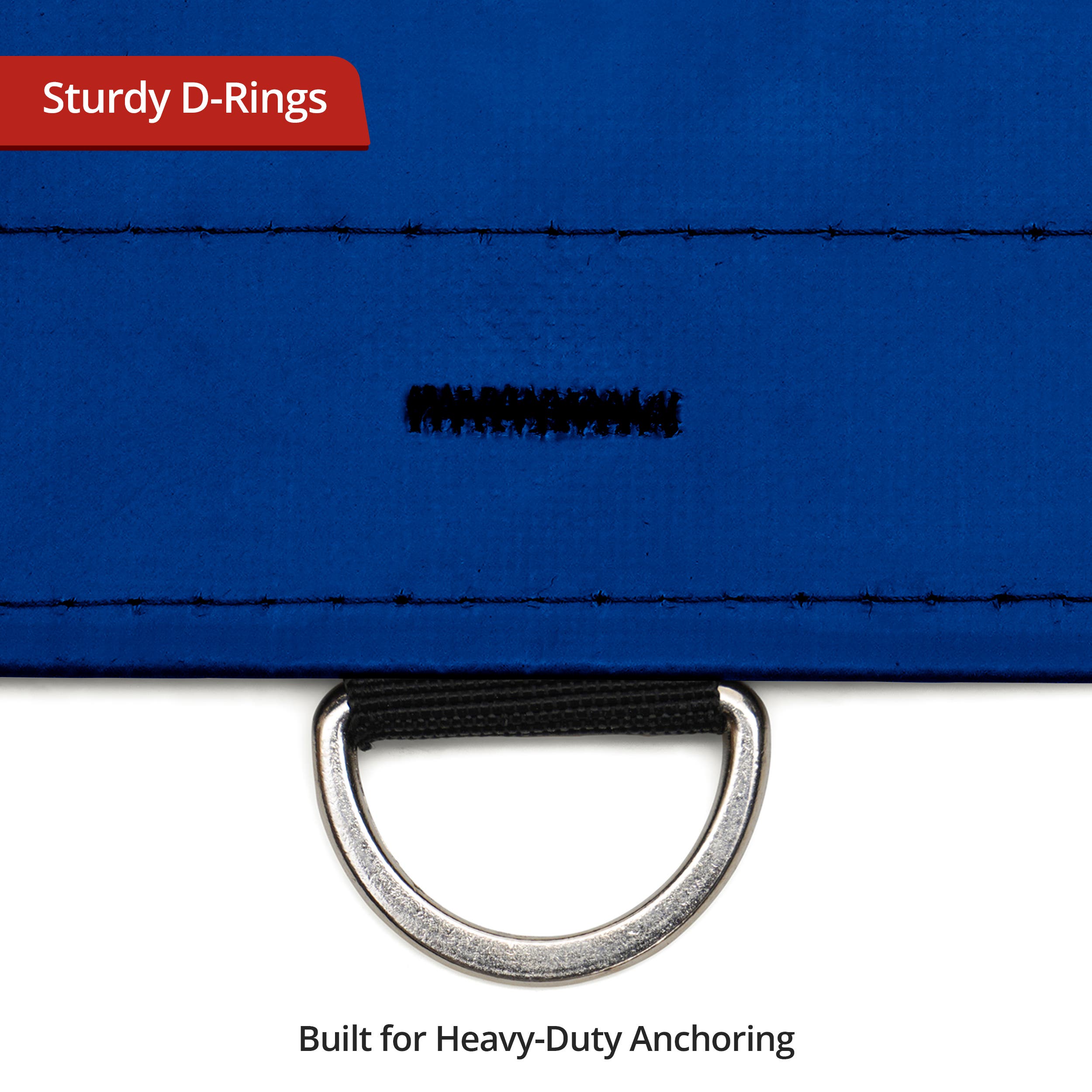 Custom Super Heavy Duty Vinyl Tarp - Blue