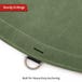 Custom Water Resistant Canvas Tarp - Round