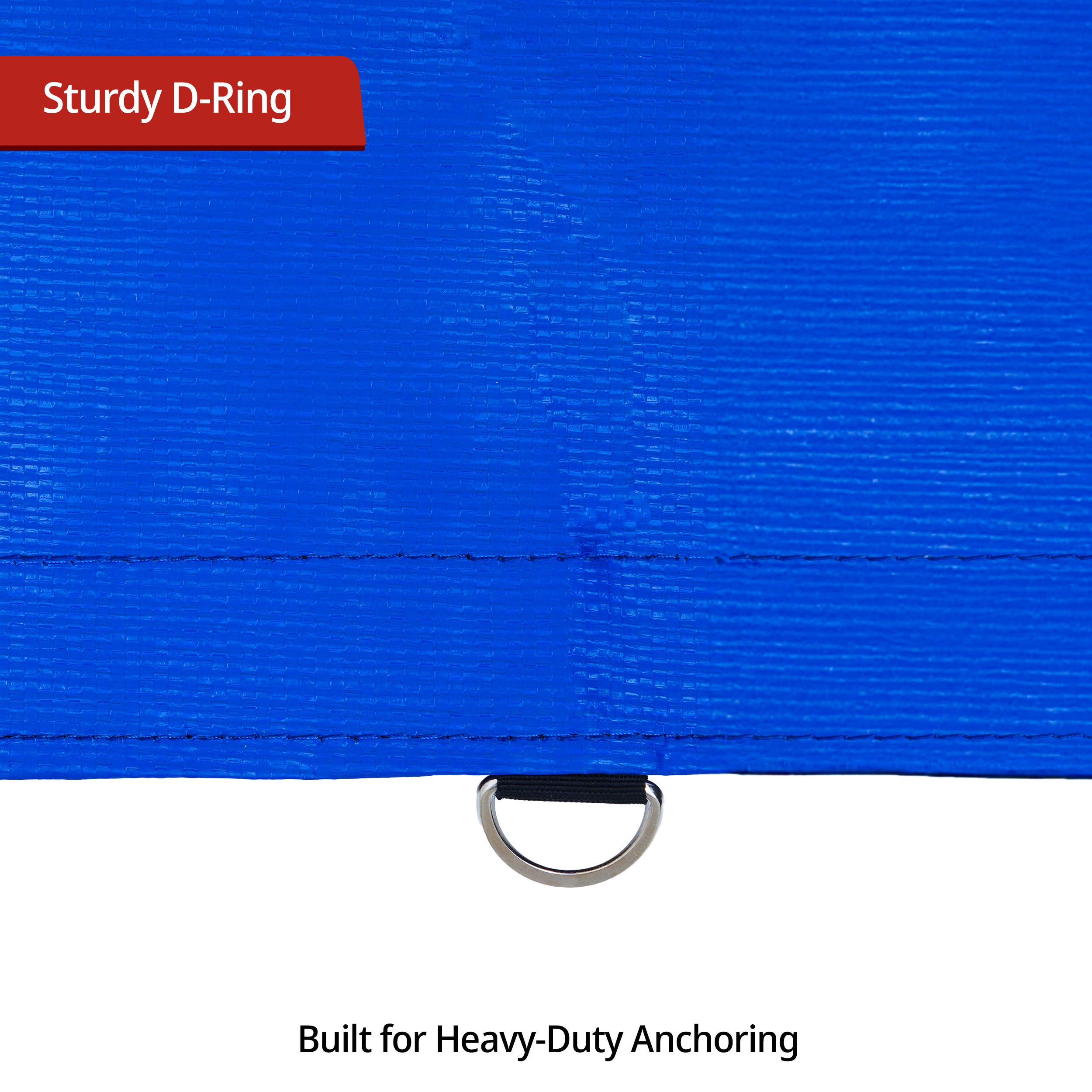 7 Oz Square Poly Tarp | Tarps&All