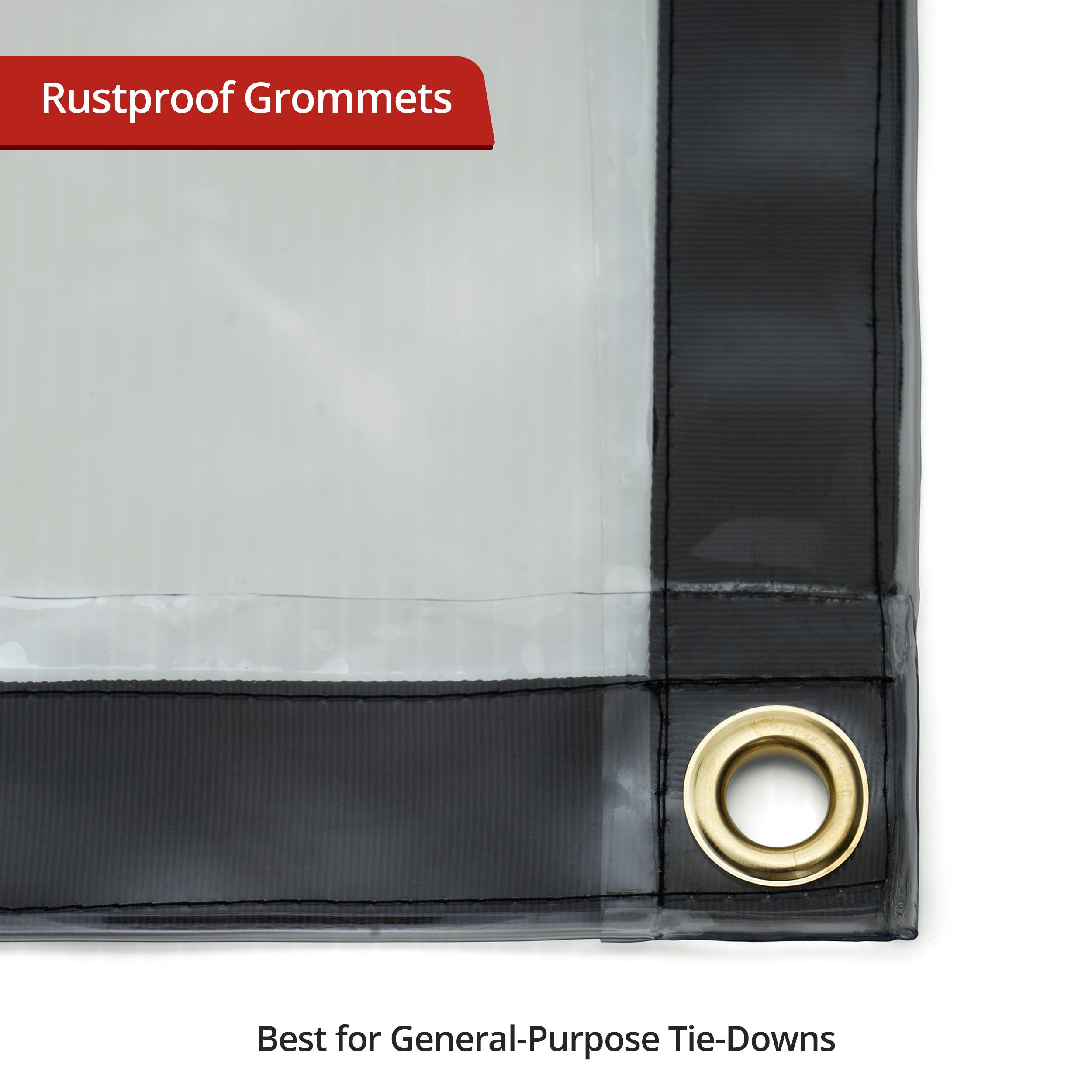 Fire Retardant Clear Vinyl Tarp