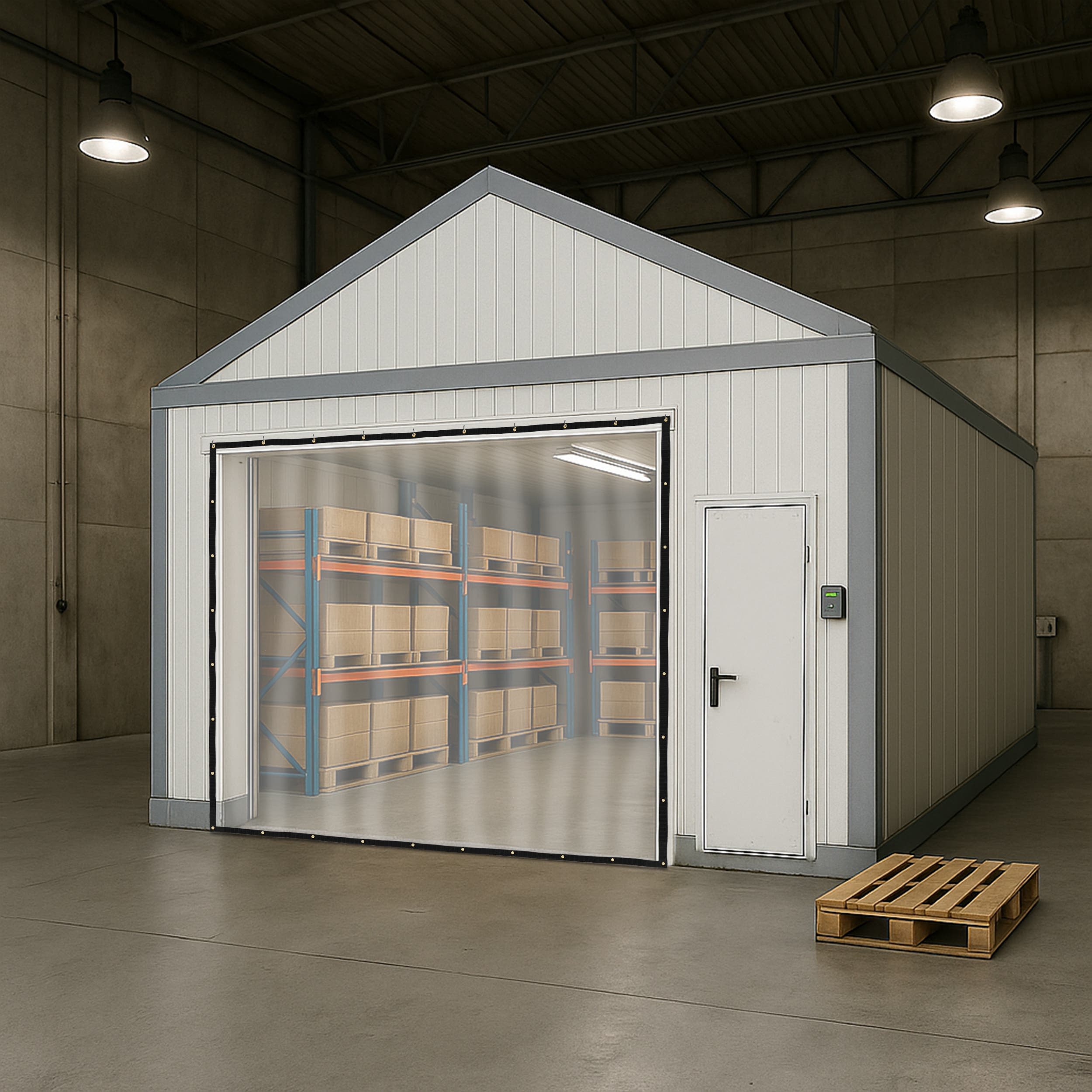 Fire Retardant Clear Vinyl Tarp