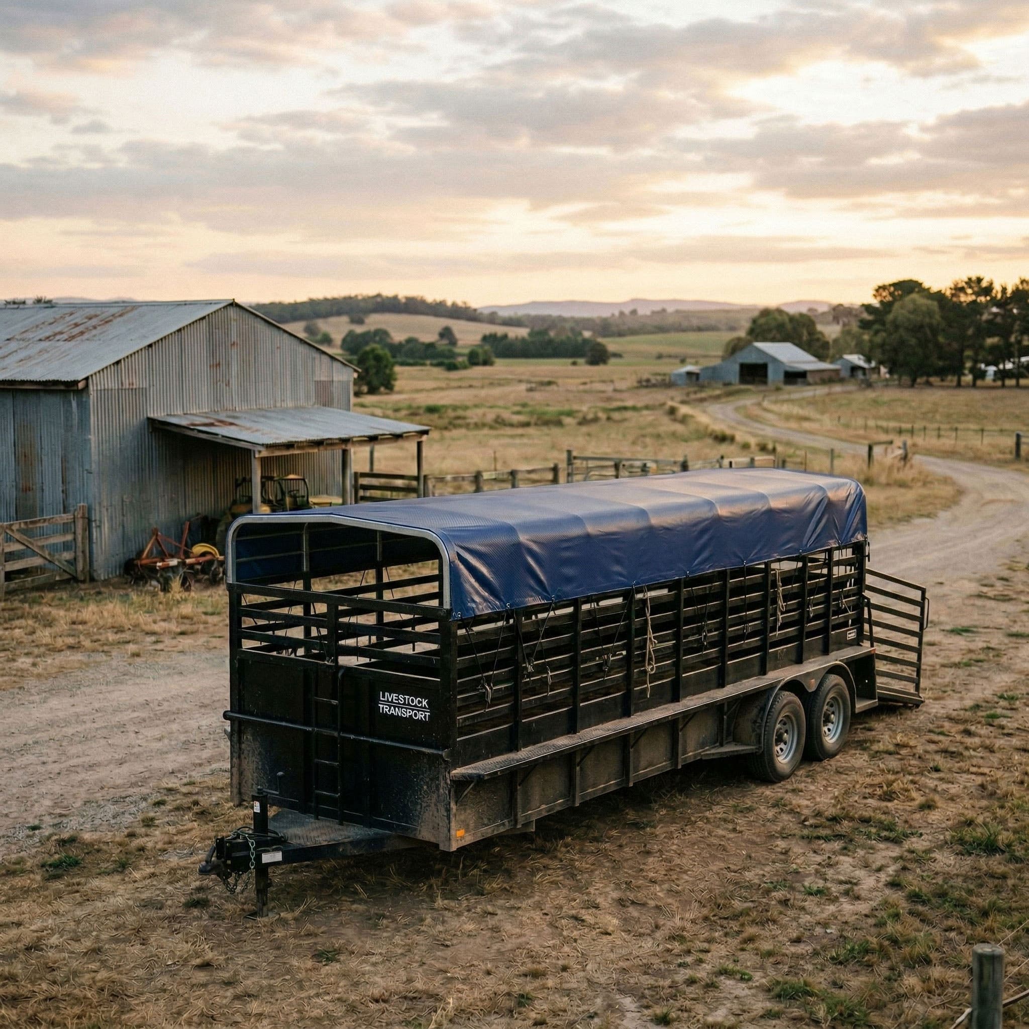 Livestock Trailer Tarp
