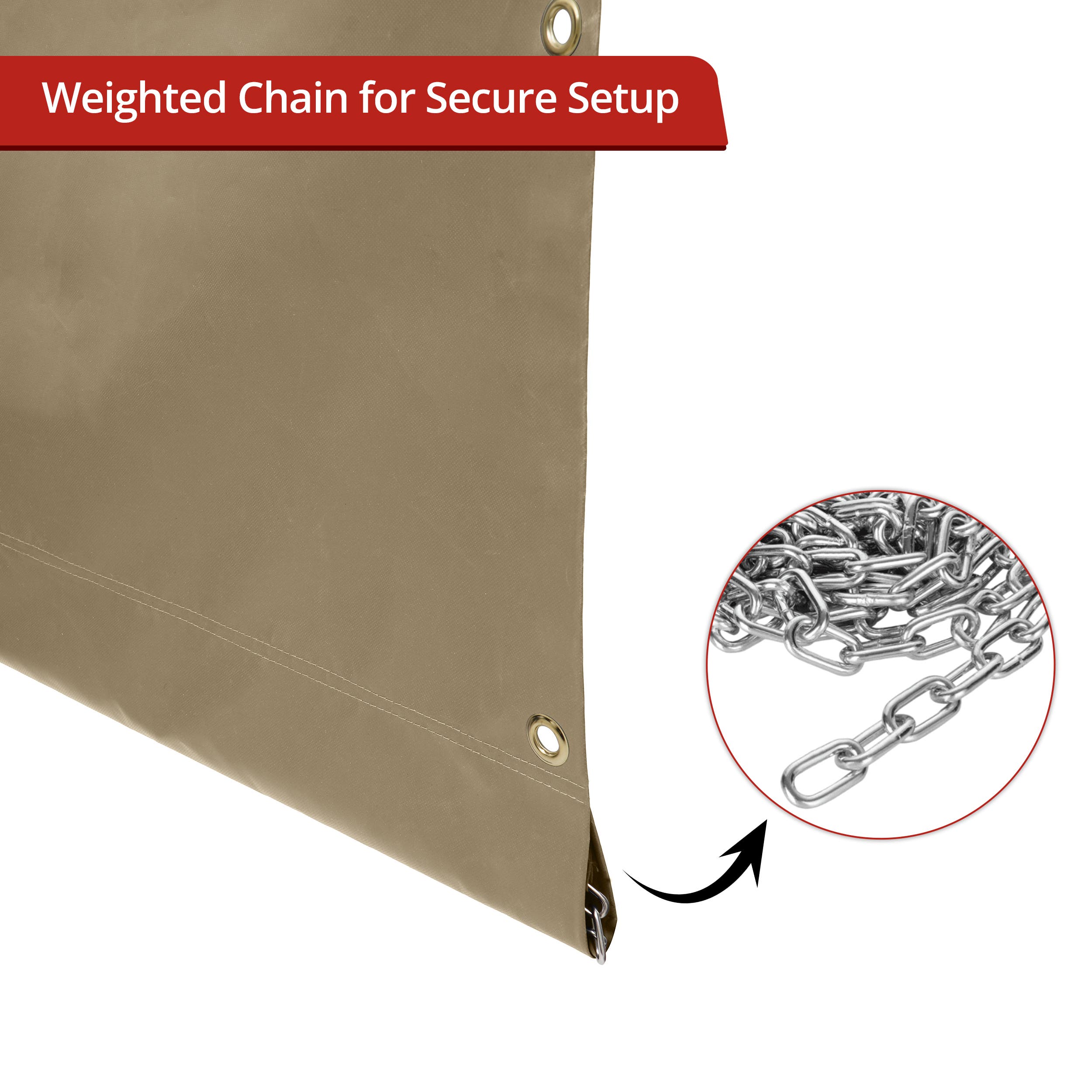 Outdoor Vinyl Curtain