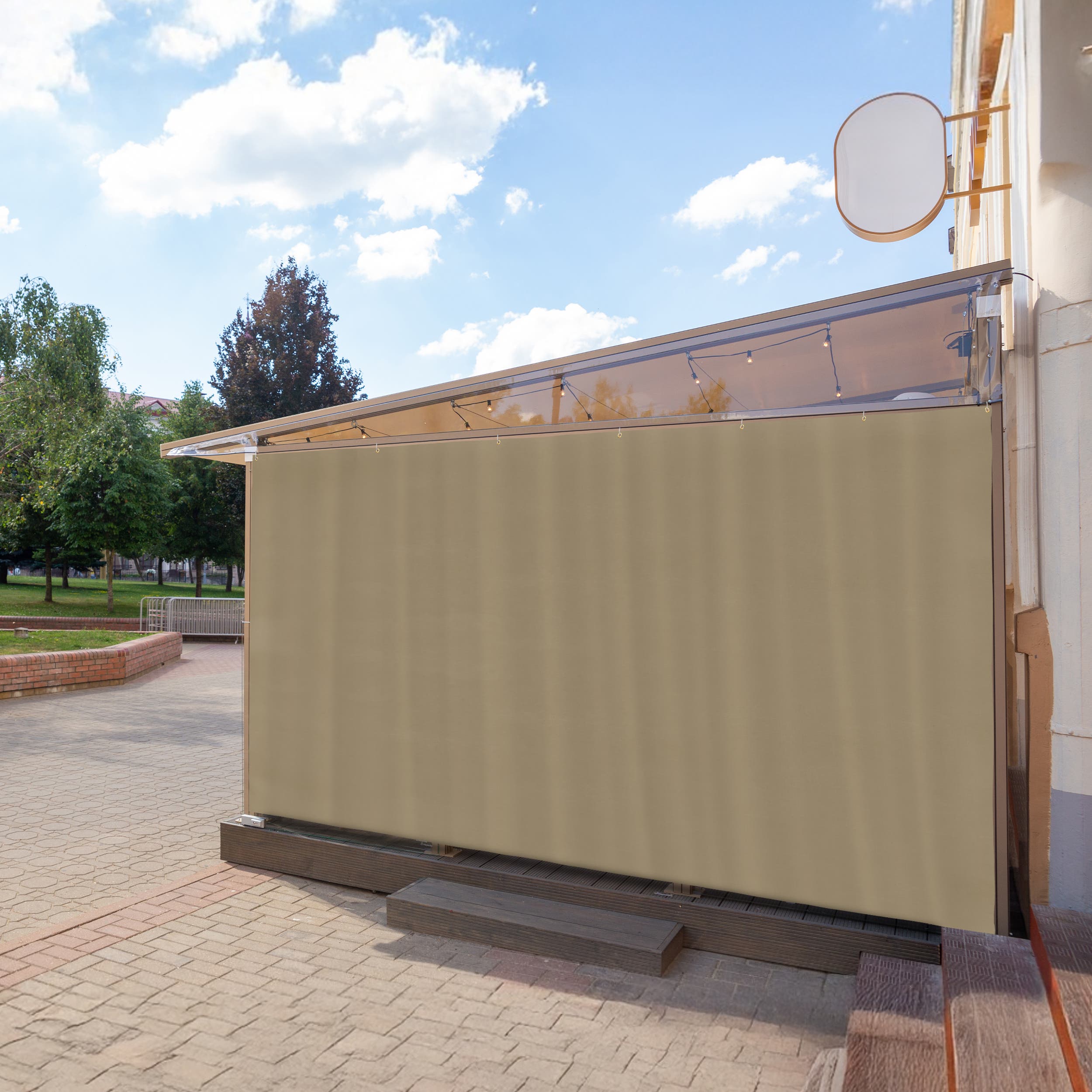 Outdoor Vinyl Curtain