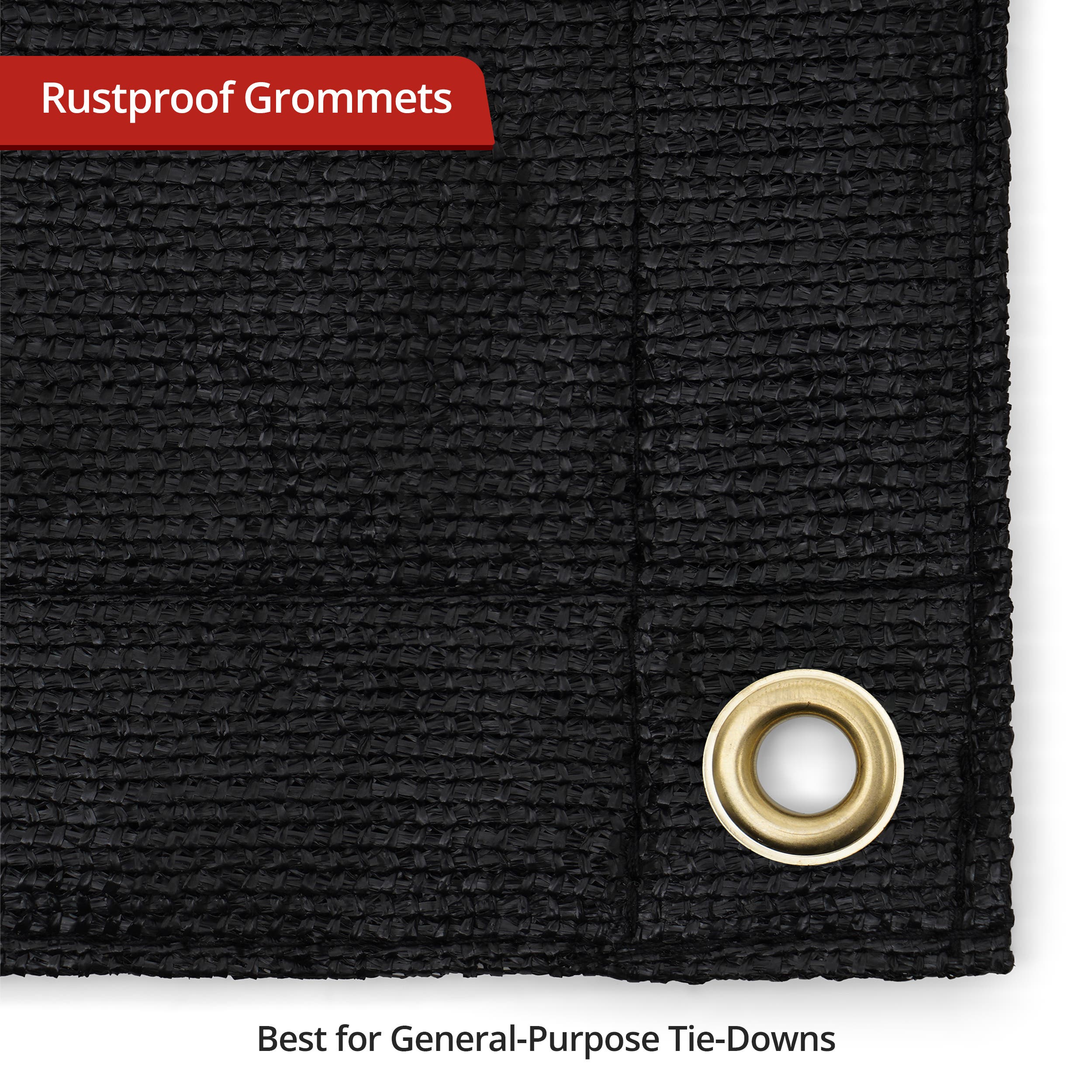 90% Premium Fence Privacy Screen - Black