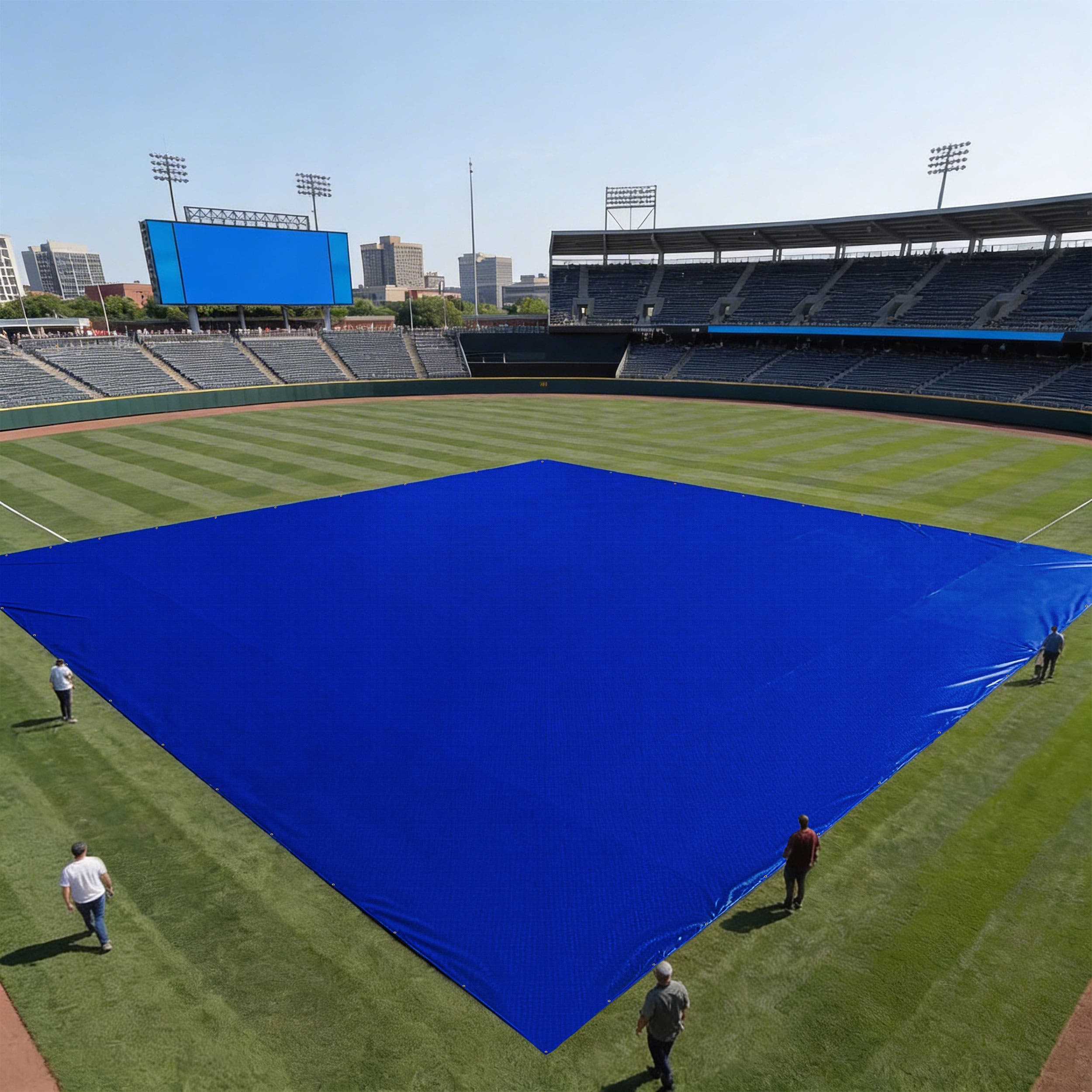 Soft Ball Field Cover