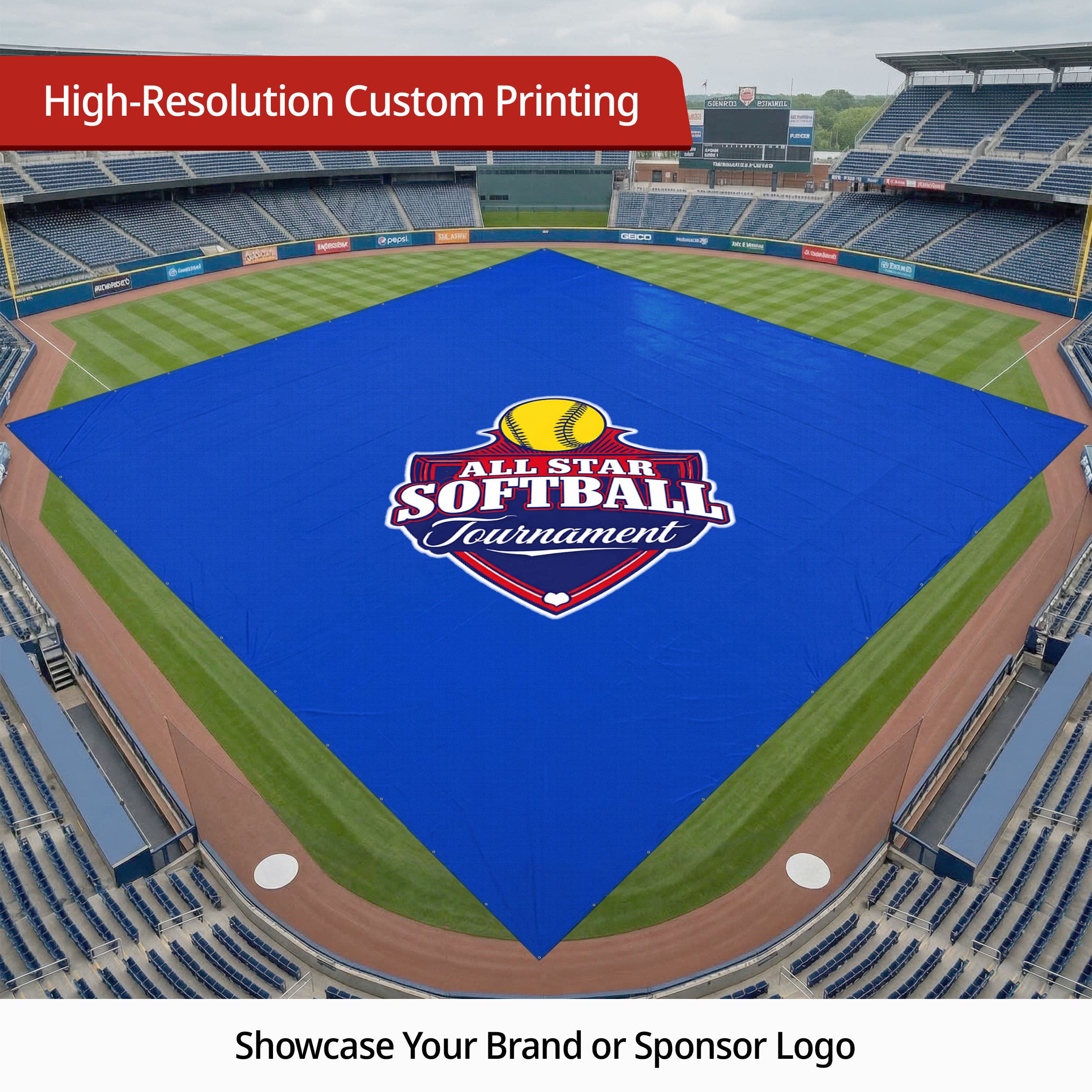 Soft Ball Field Cover