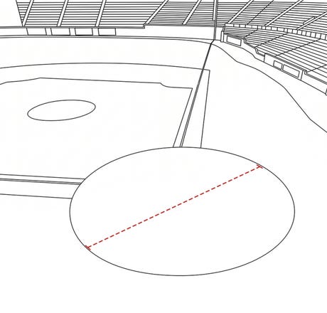 Soft Ball Spot Cover Round