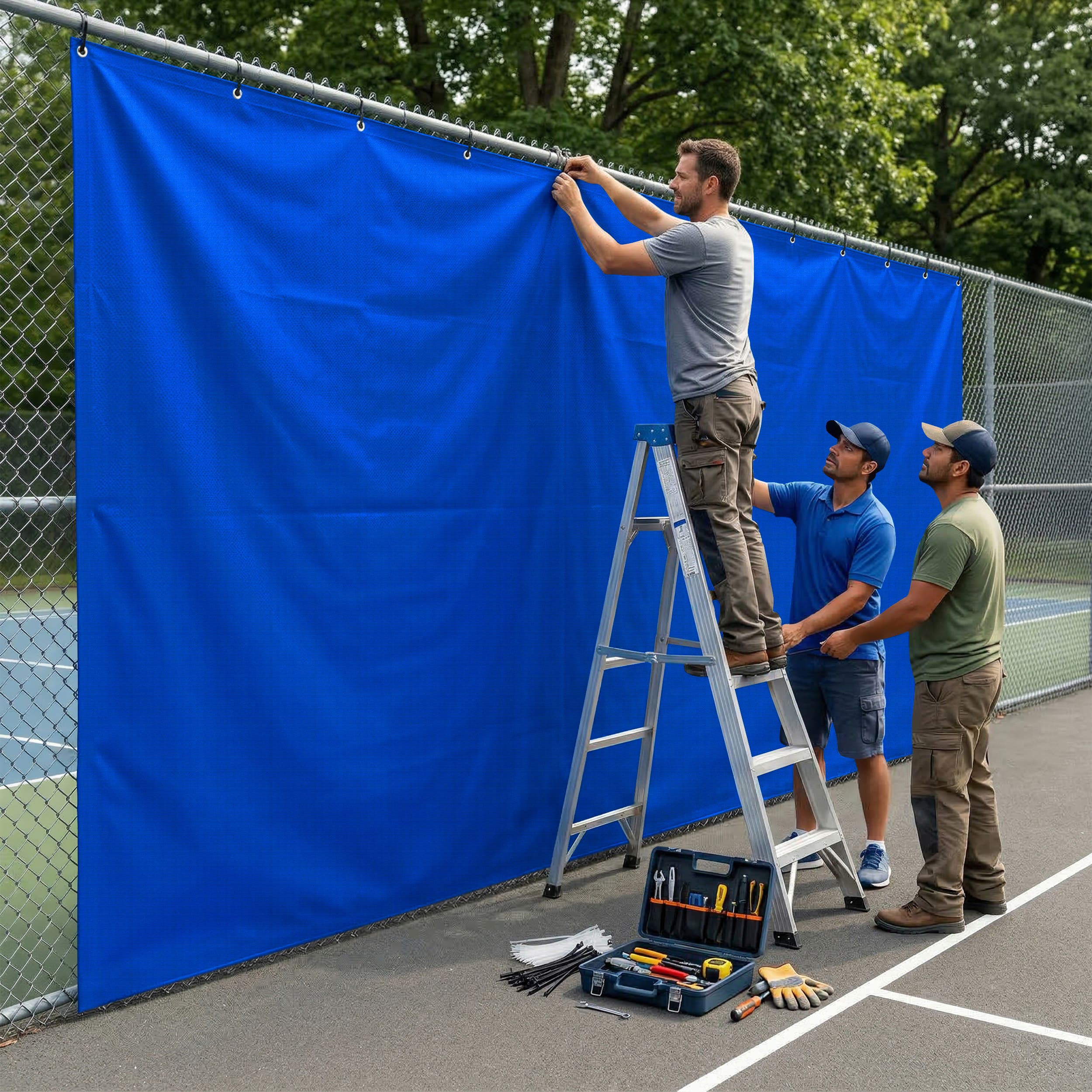 Tennis Court Backdrop