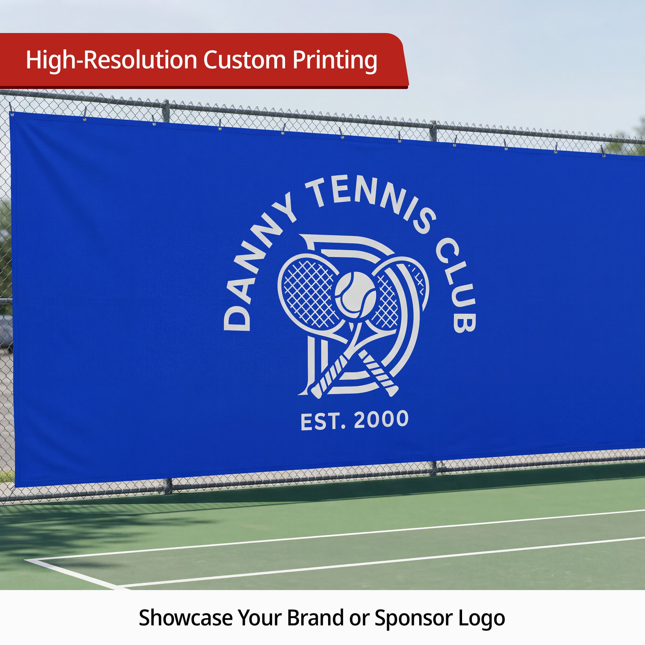 Tennis Court Backdrop