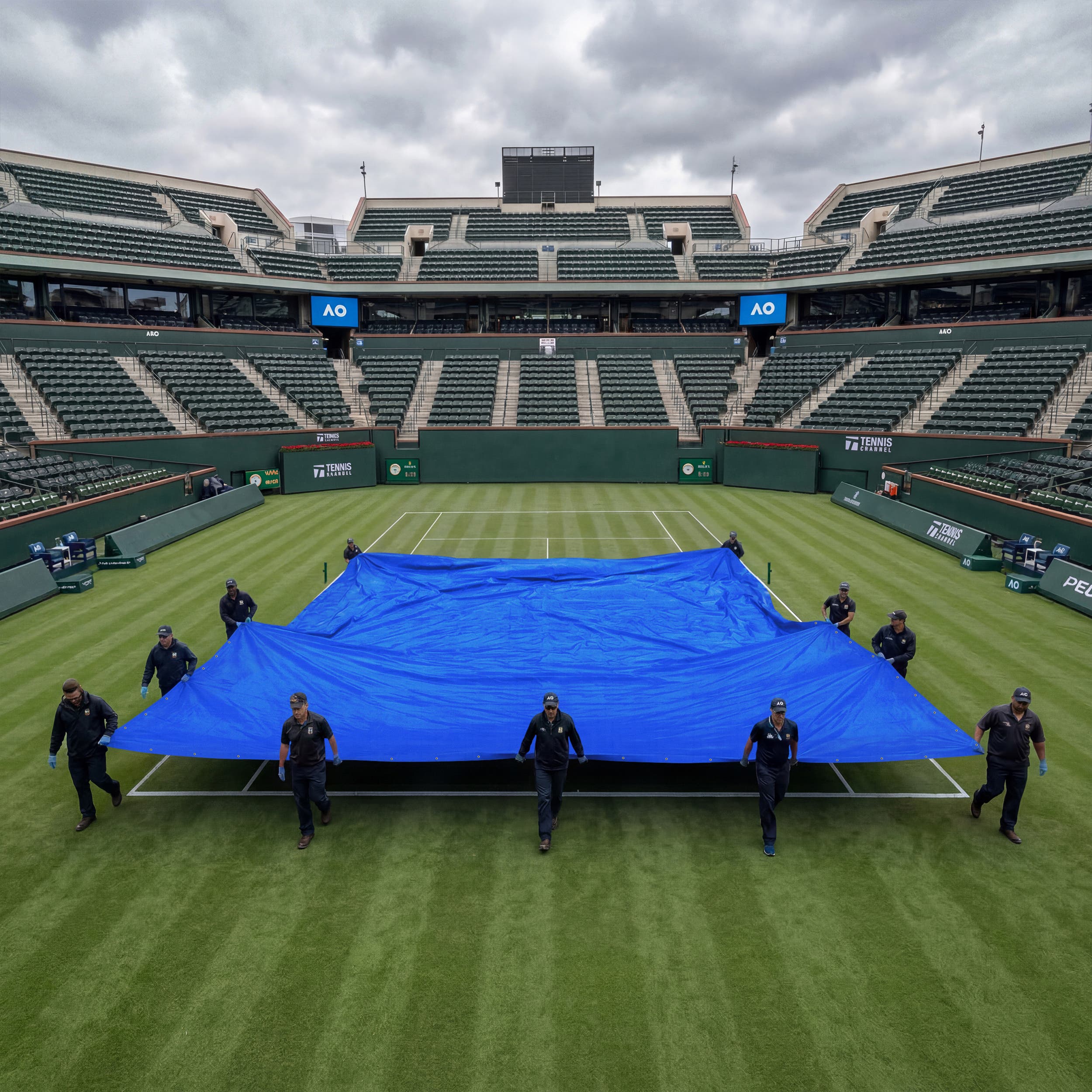 Tennis Court Cover
