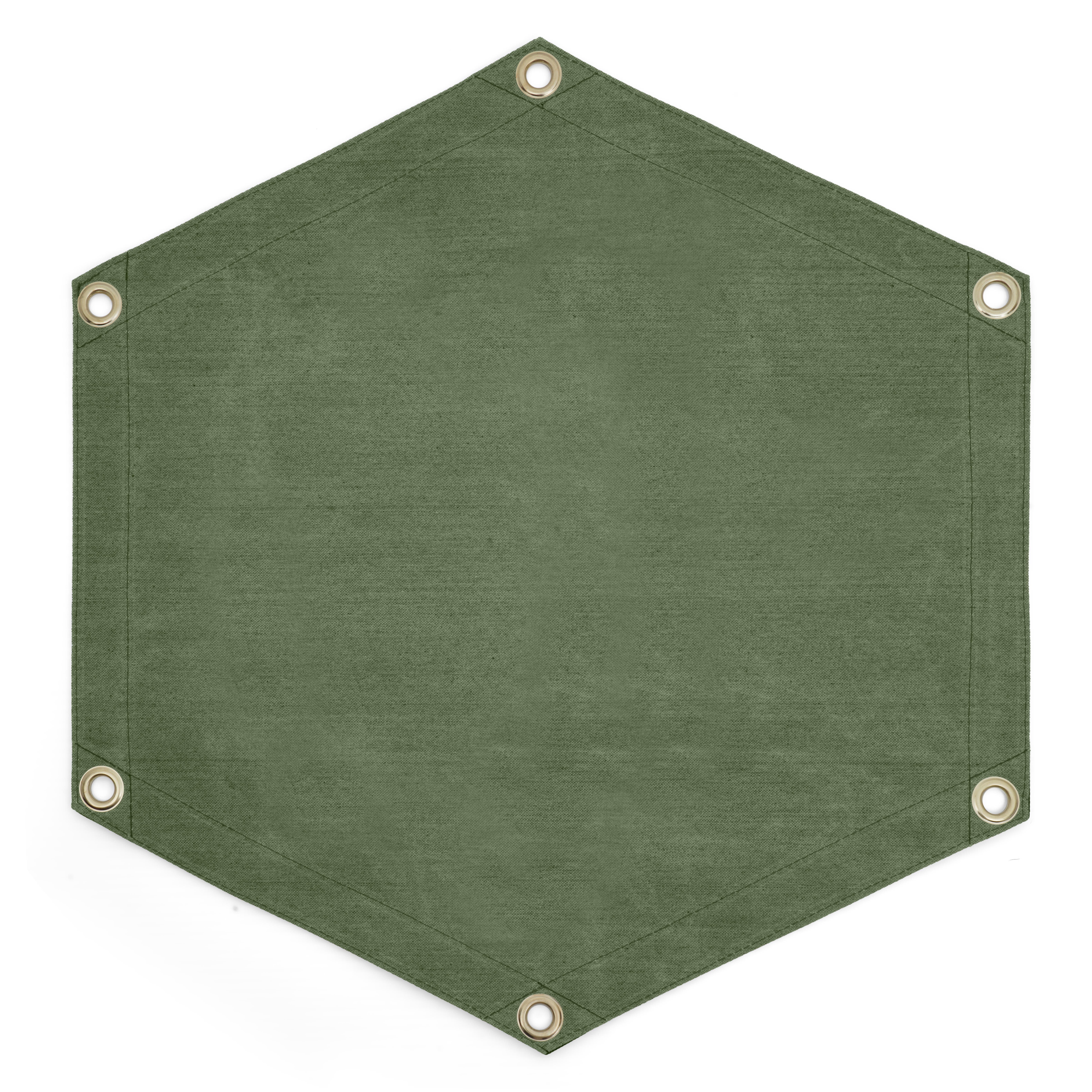Water Resistant Canvas Tarp – Hexagon