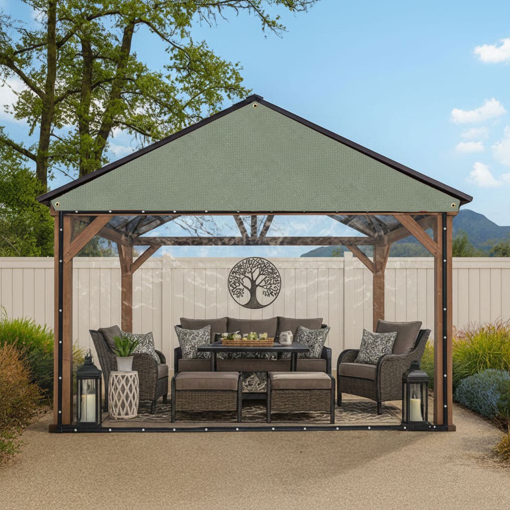 Water Resistant Canvas Tarp – Triangle