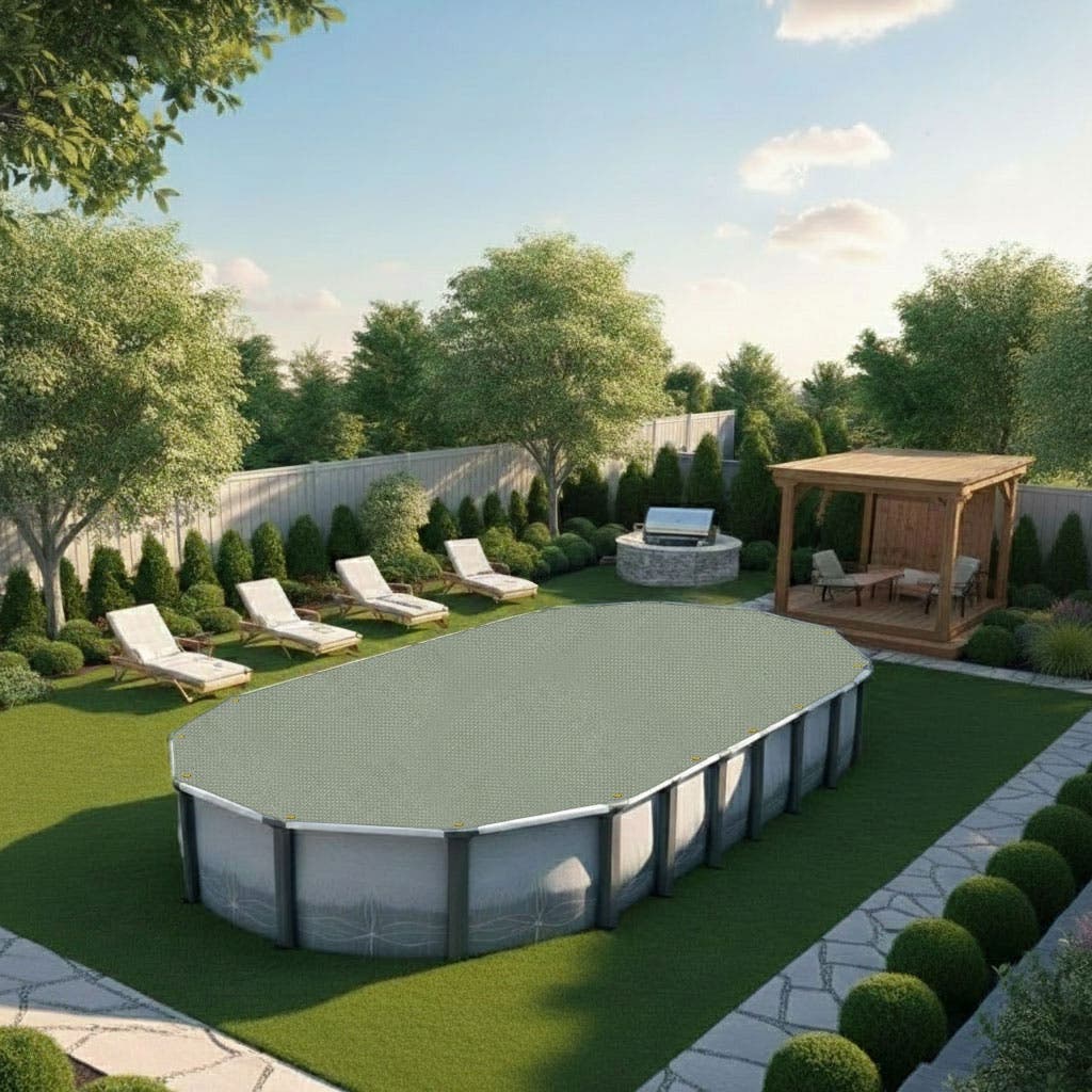 Water Resistant Canvas tarp – Oval