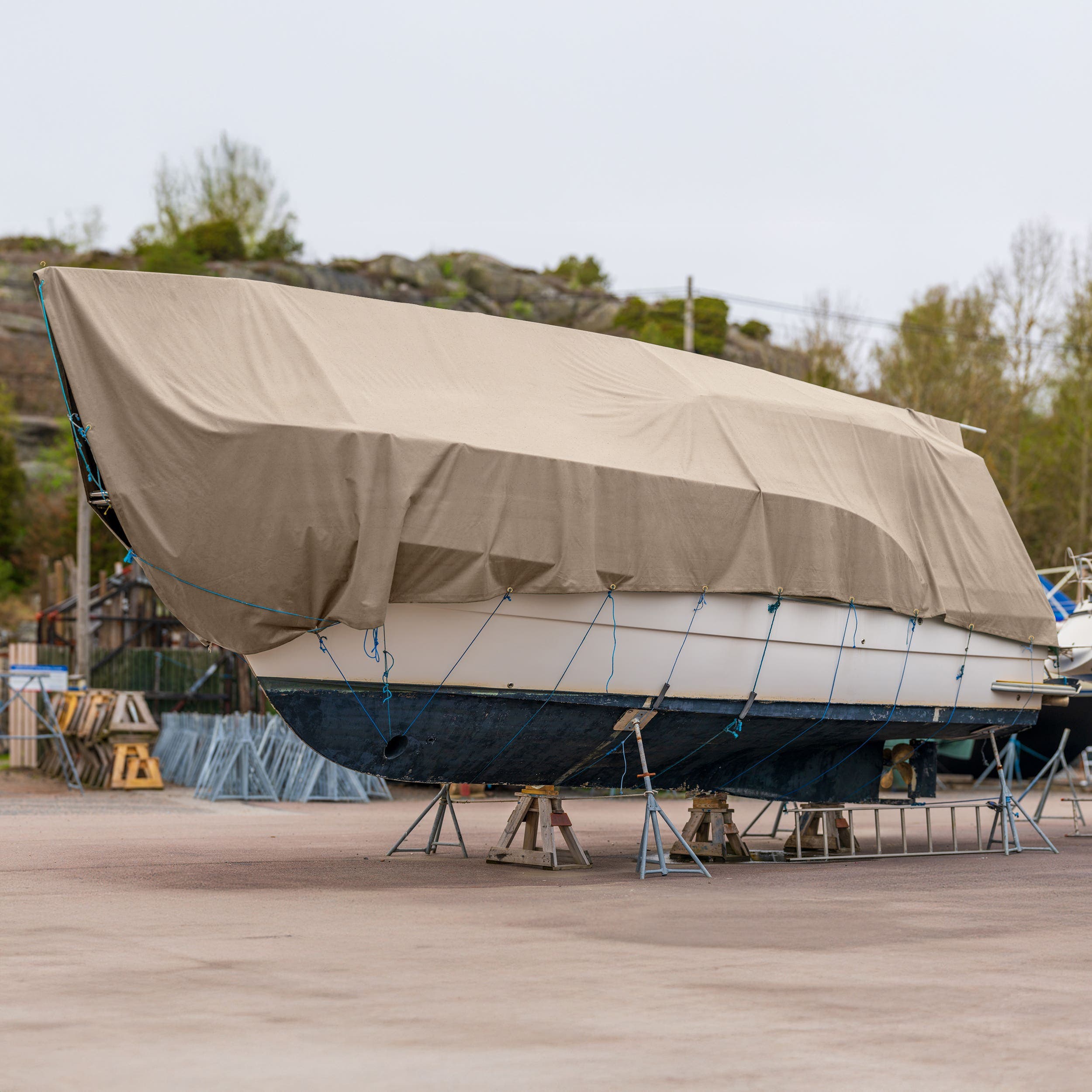 #8 Custom Duck Cotton Canvas Tarp