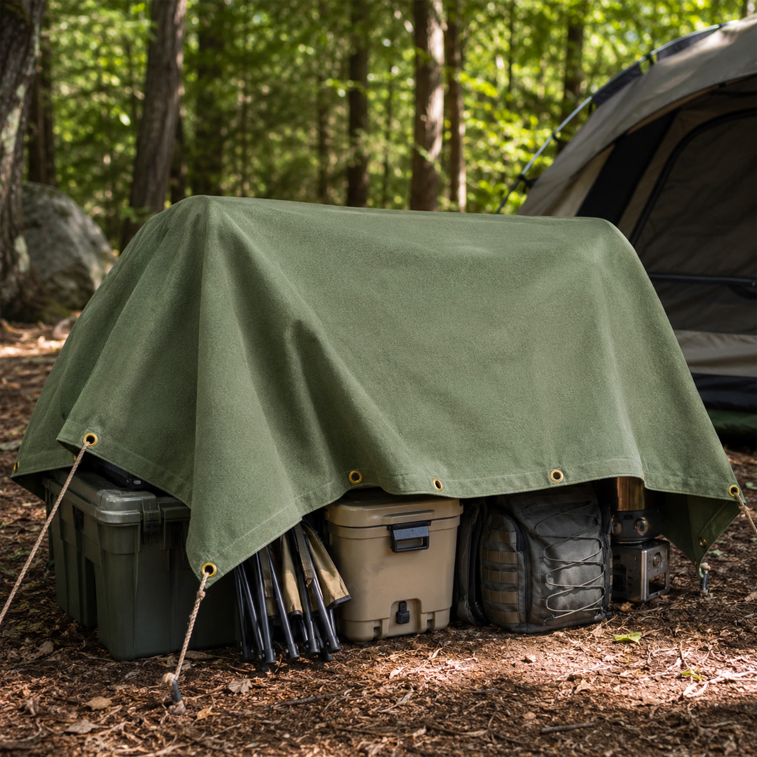 Buy Custom Polyester Canvas Tarps | Tarps&All