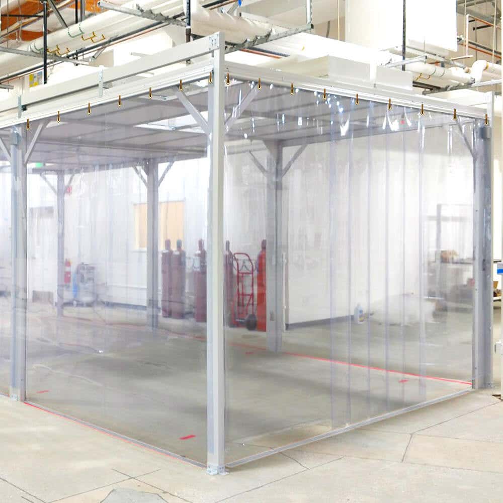 Garbage Rack Curtain Buy Custom Waterproof Clean Room Curtains | Tarps&All