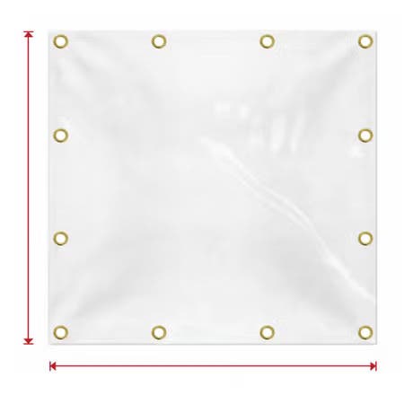 Custom Clear Vinyl Tarp