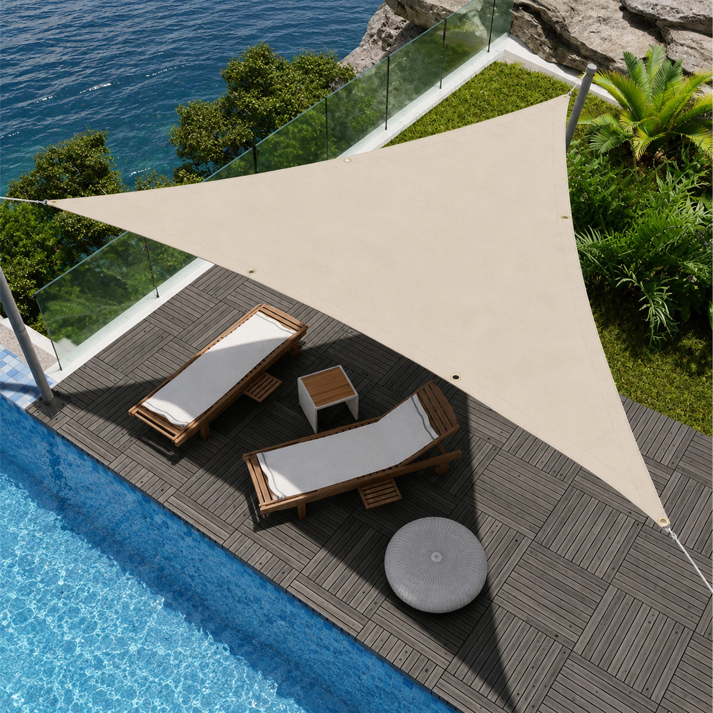 Custom Canvas Tarp - Triangle