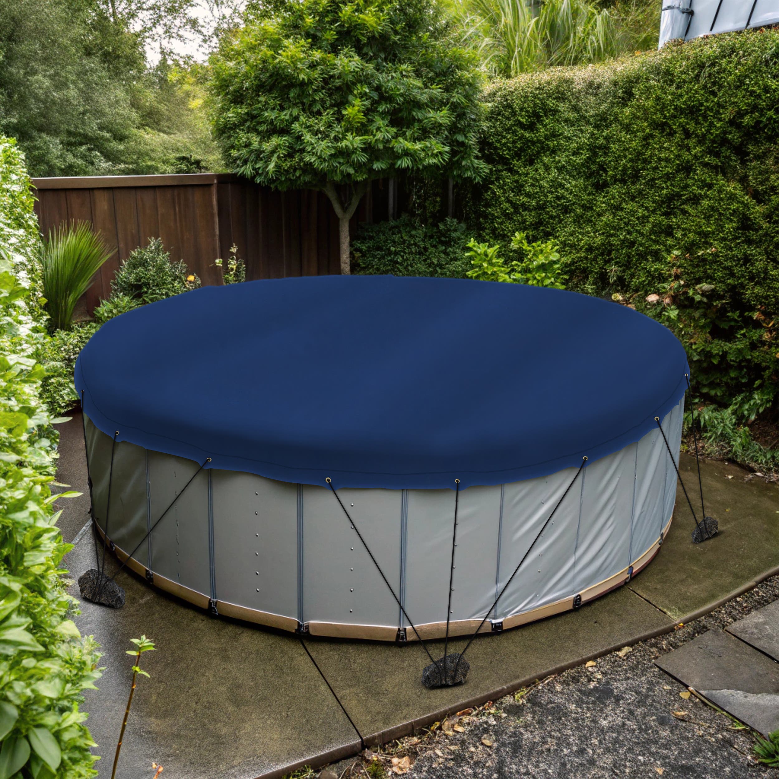 Custom Vinyl Tarp - Round