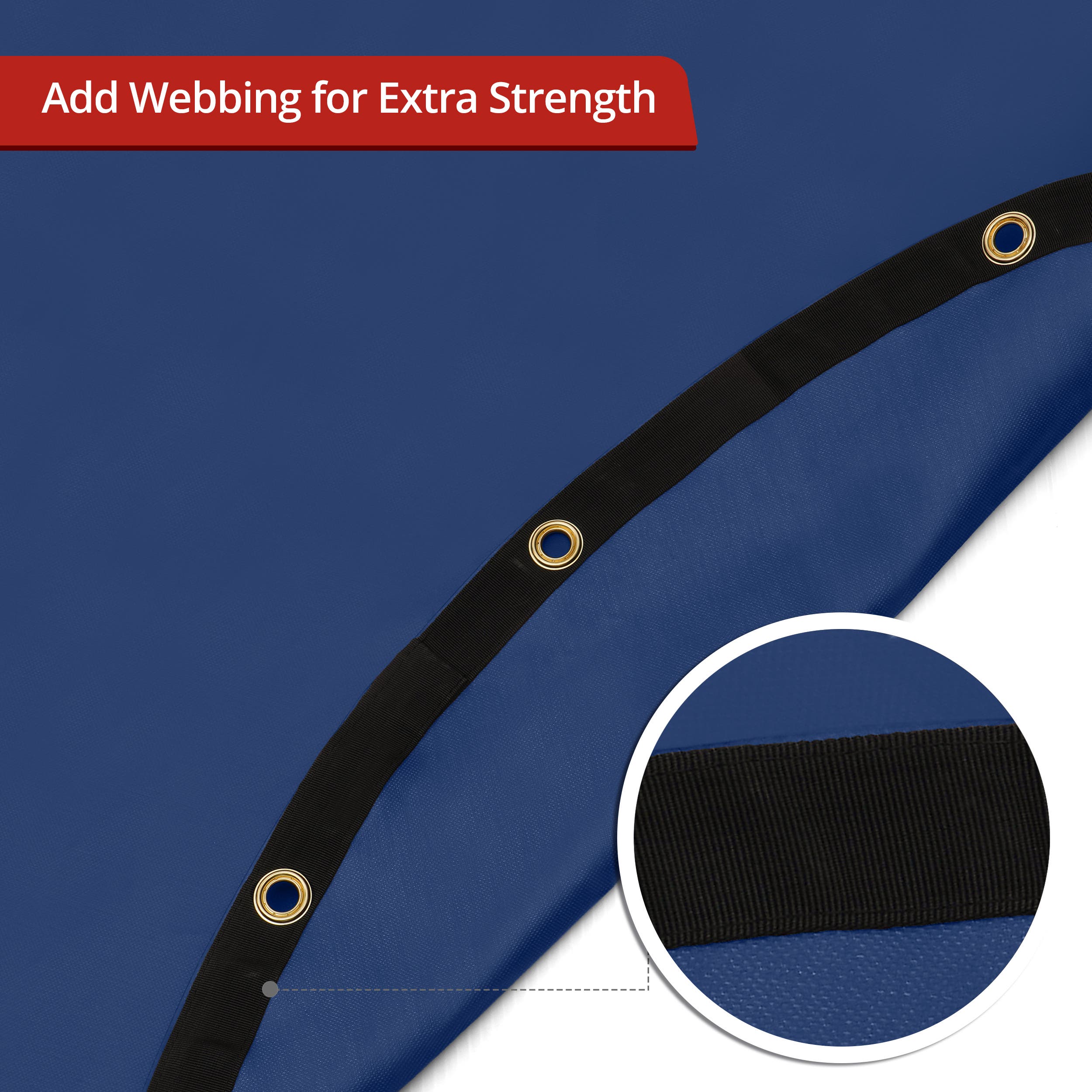 Custom Vinyl Tarp - Round
