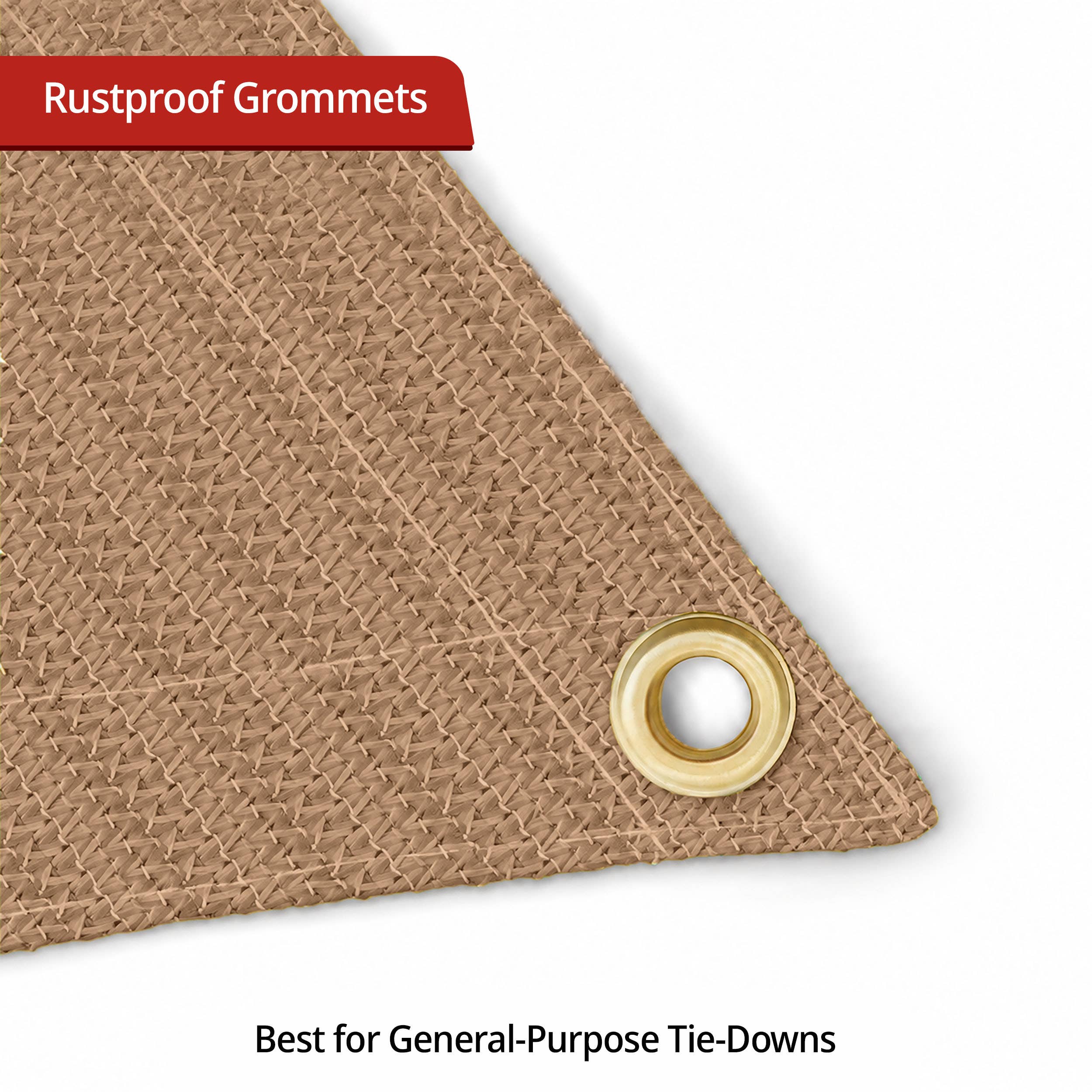 Custom Triangle Mesh Tarps | UV Resistant Shade & Airflow Covers ...