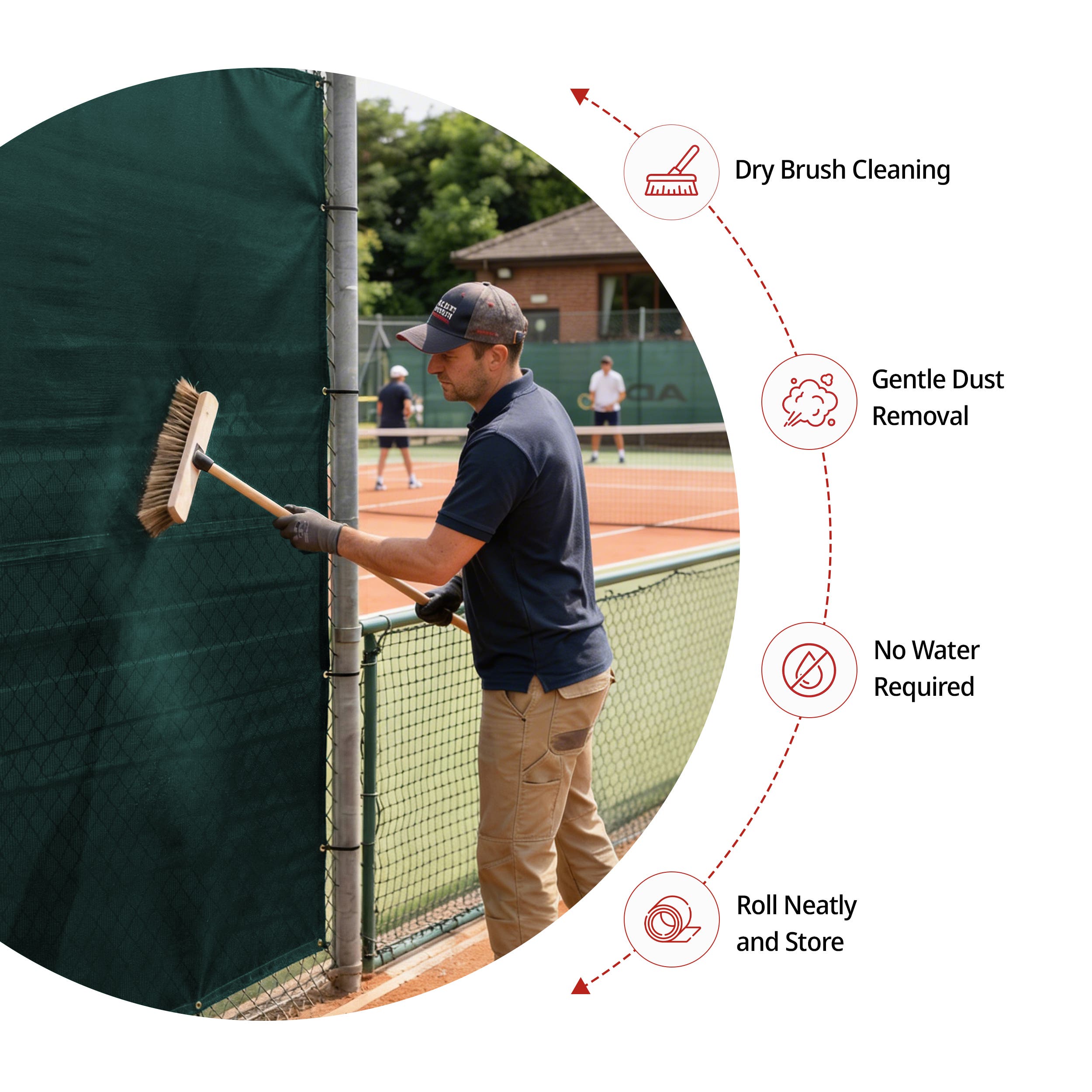 Custom Printed Wind Screen