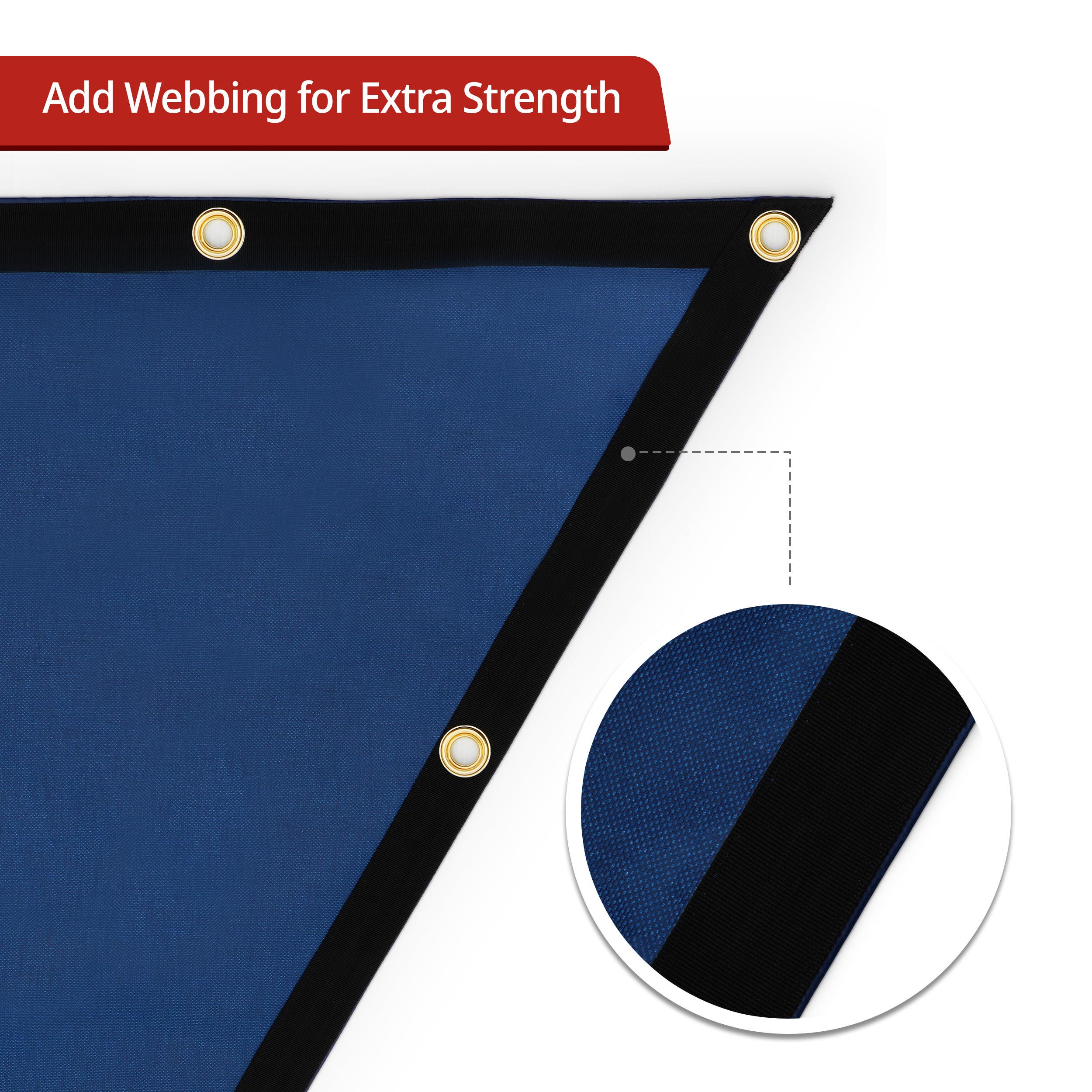 Custom Vinyl Tarp - Triangle