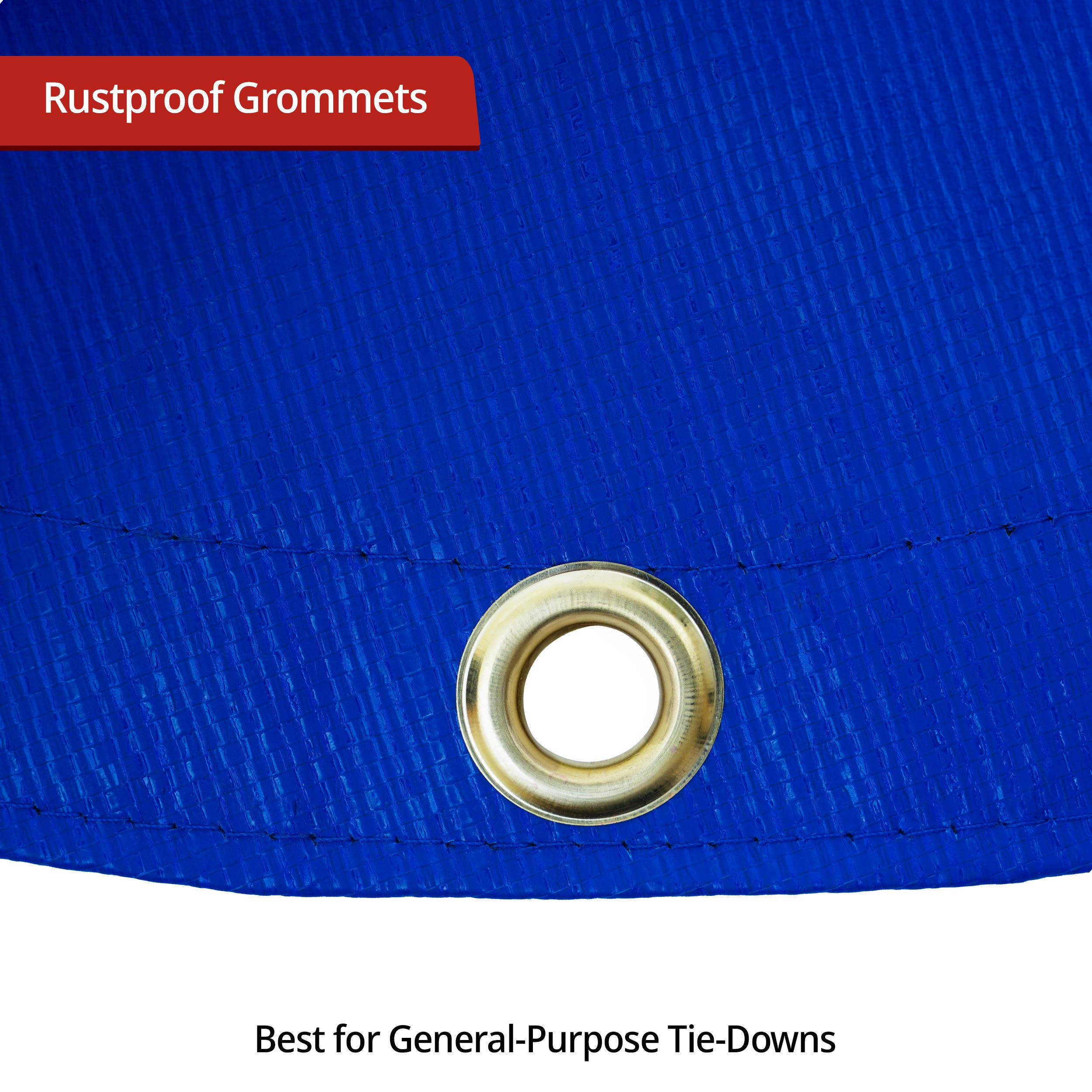 Custom Medium Duty Poly Tarp- Round