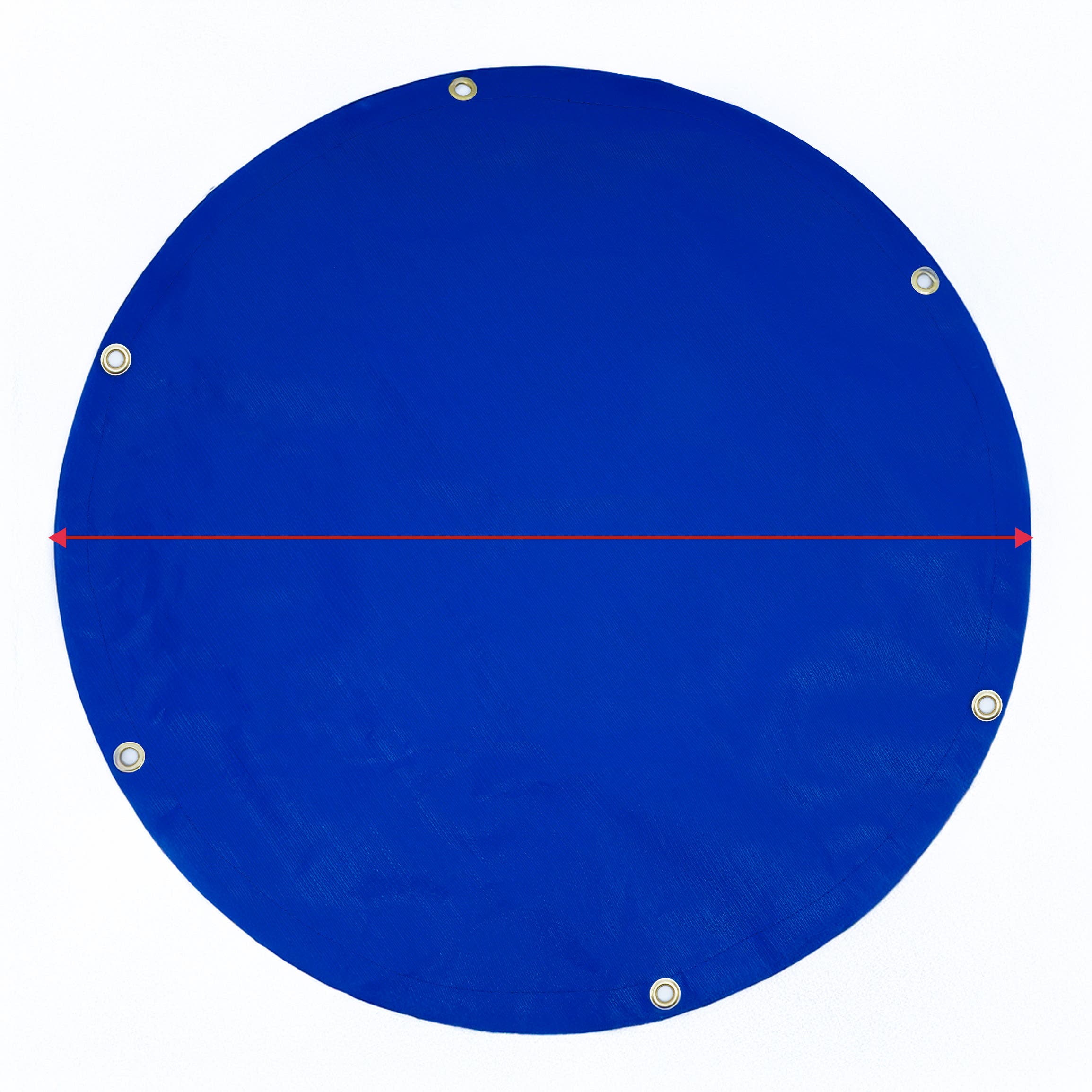 Custom Medium Duty Poly Tarp- Round